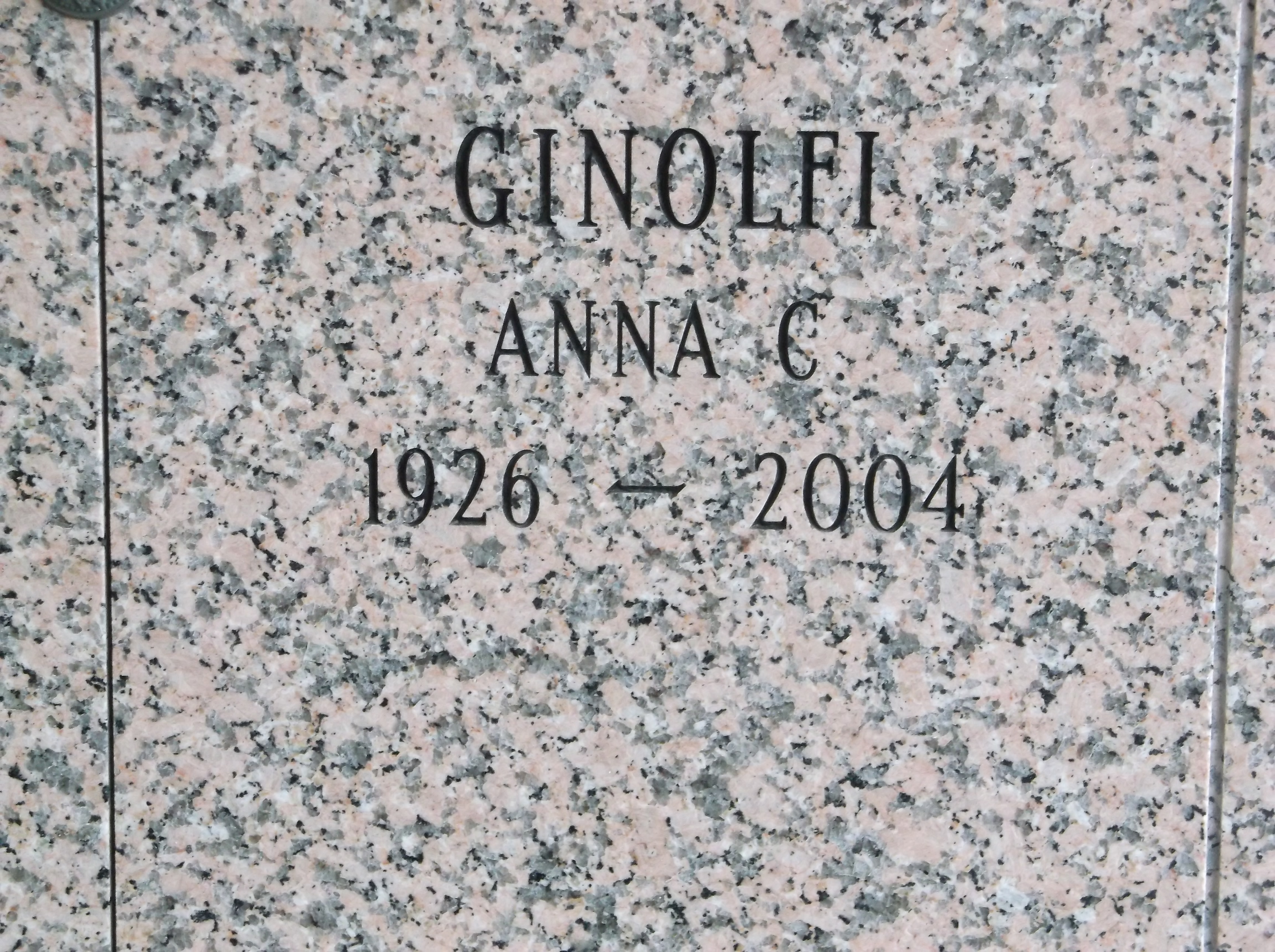 Anna C Ginolfi