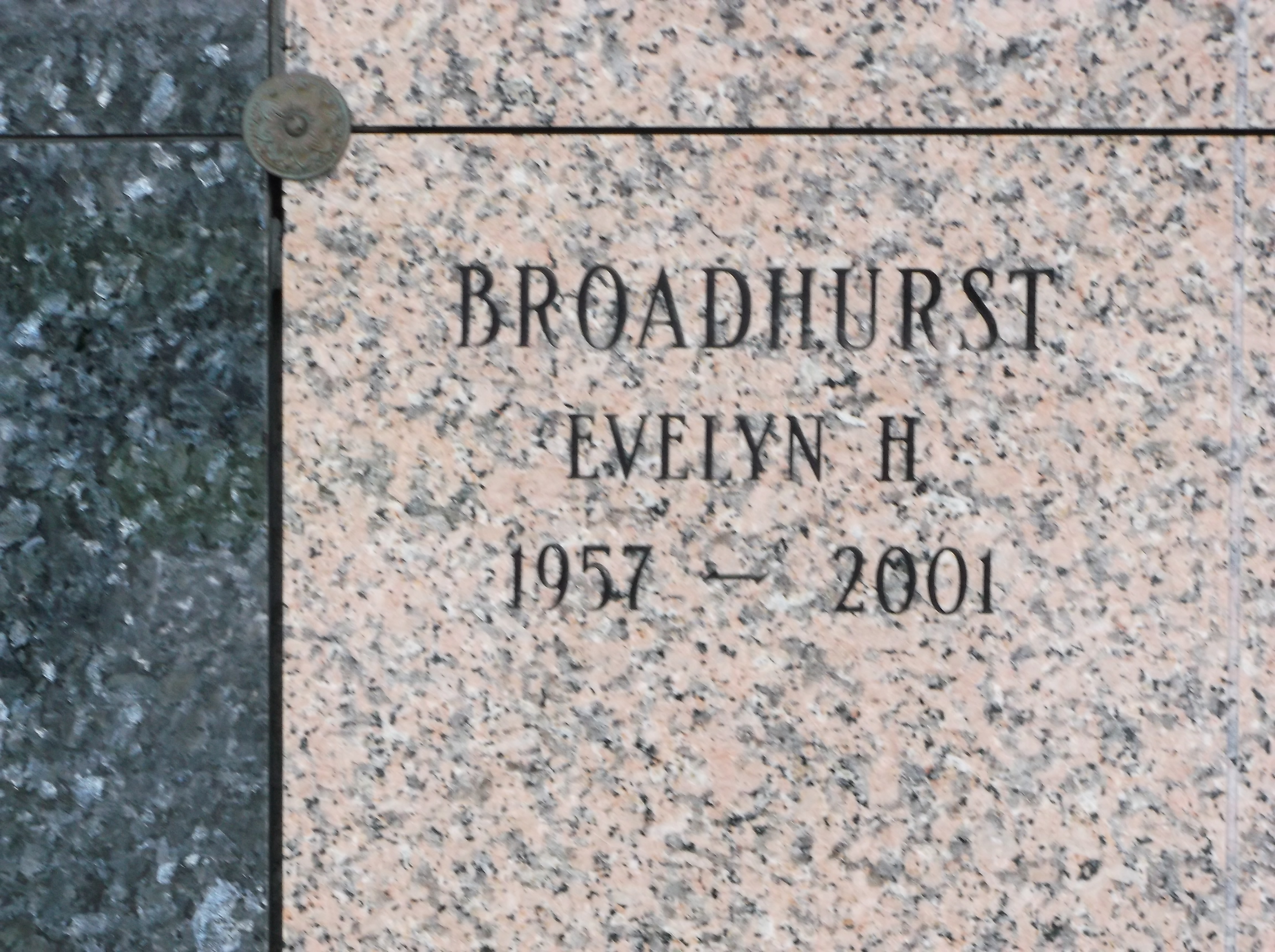Evelyn H Broadhurst