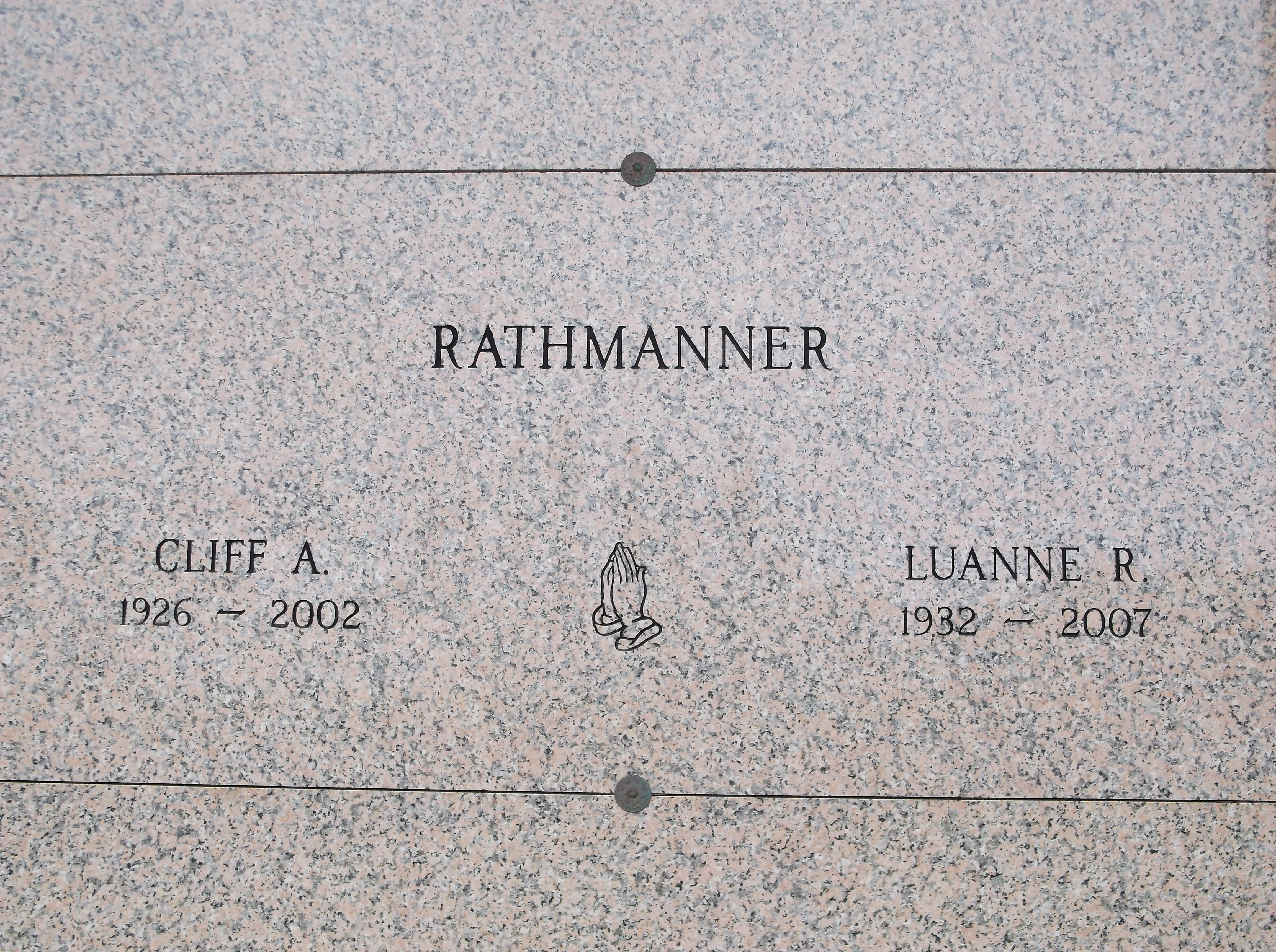 Cliff A Rathmanner