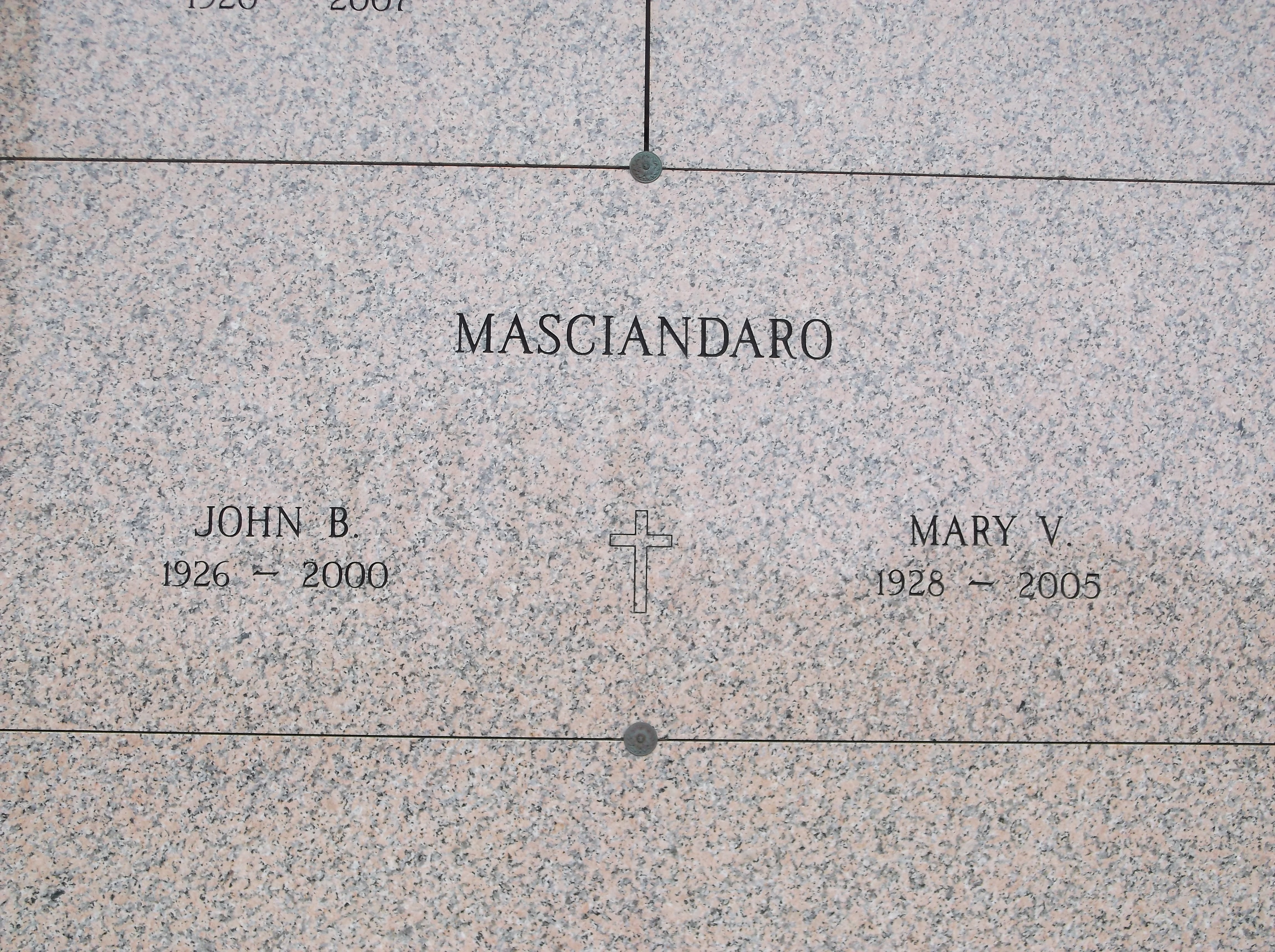Mary V Masciandaro
