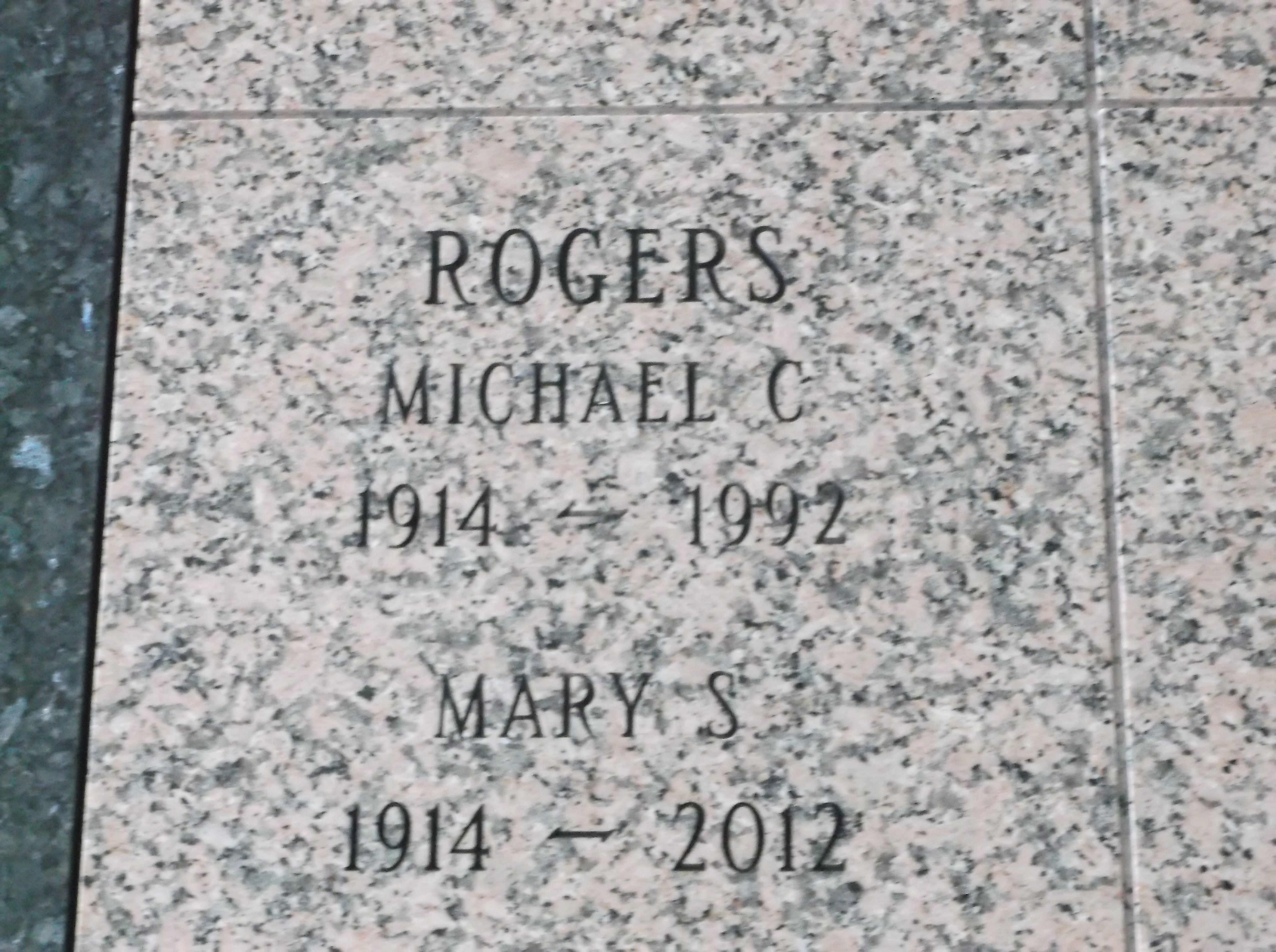 Mary S Rogers