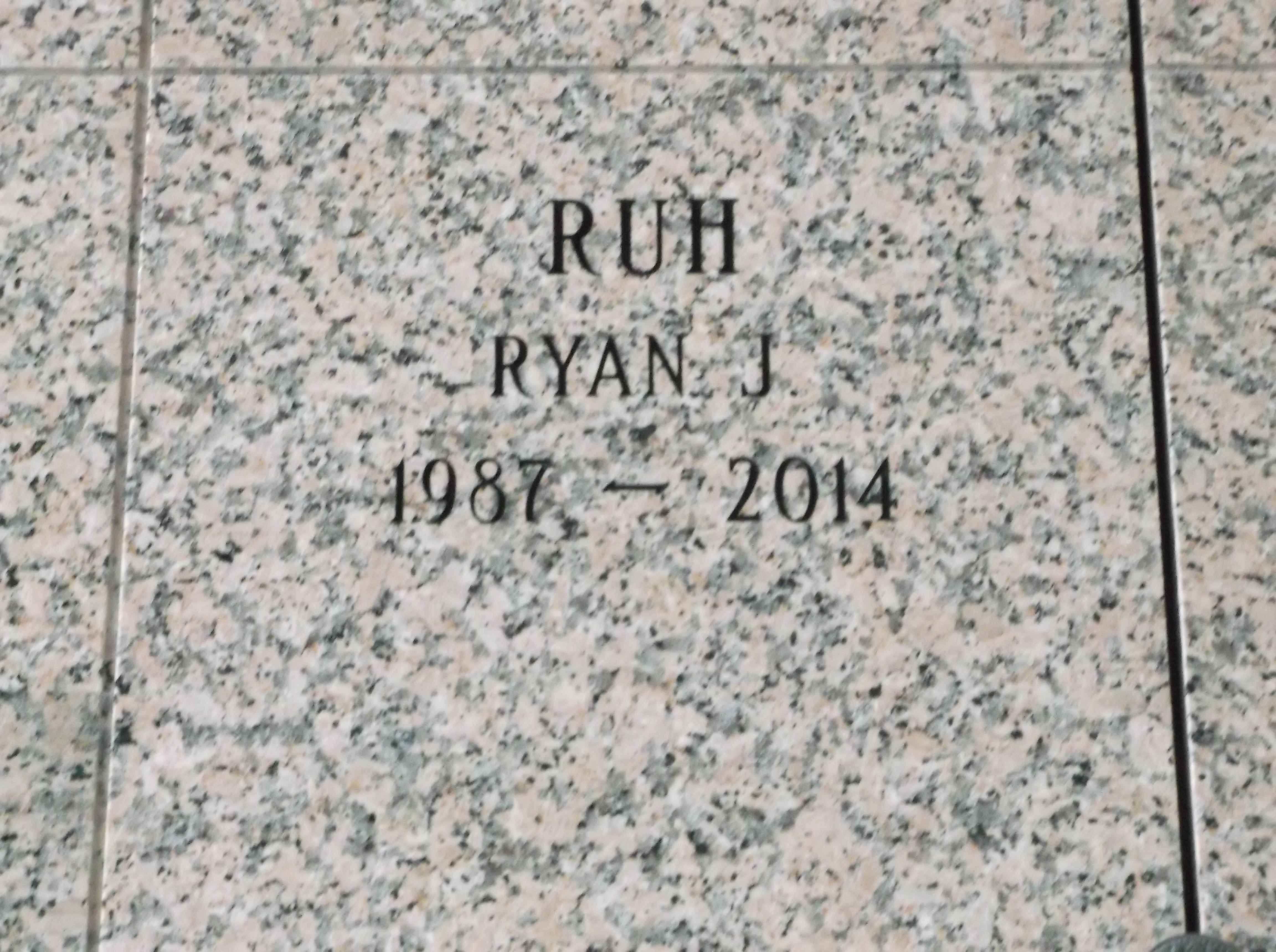 Ryan J Ruh
