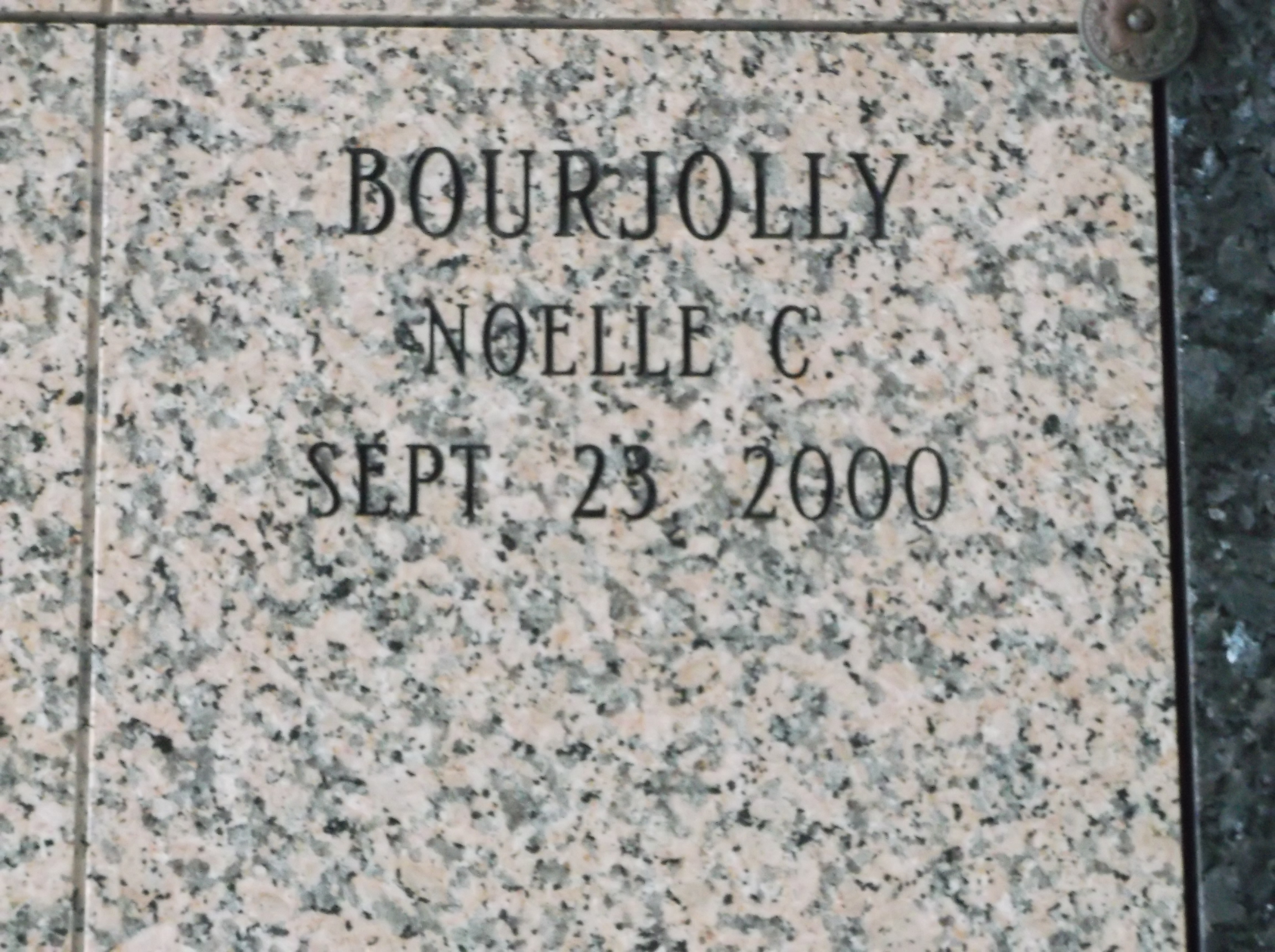 Noelle C Bourjolly