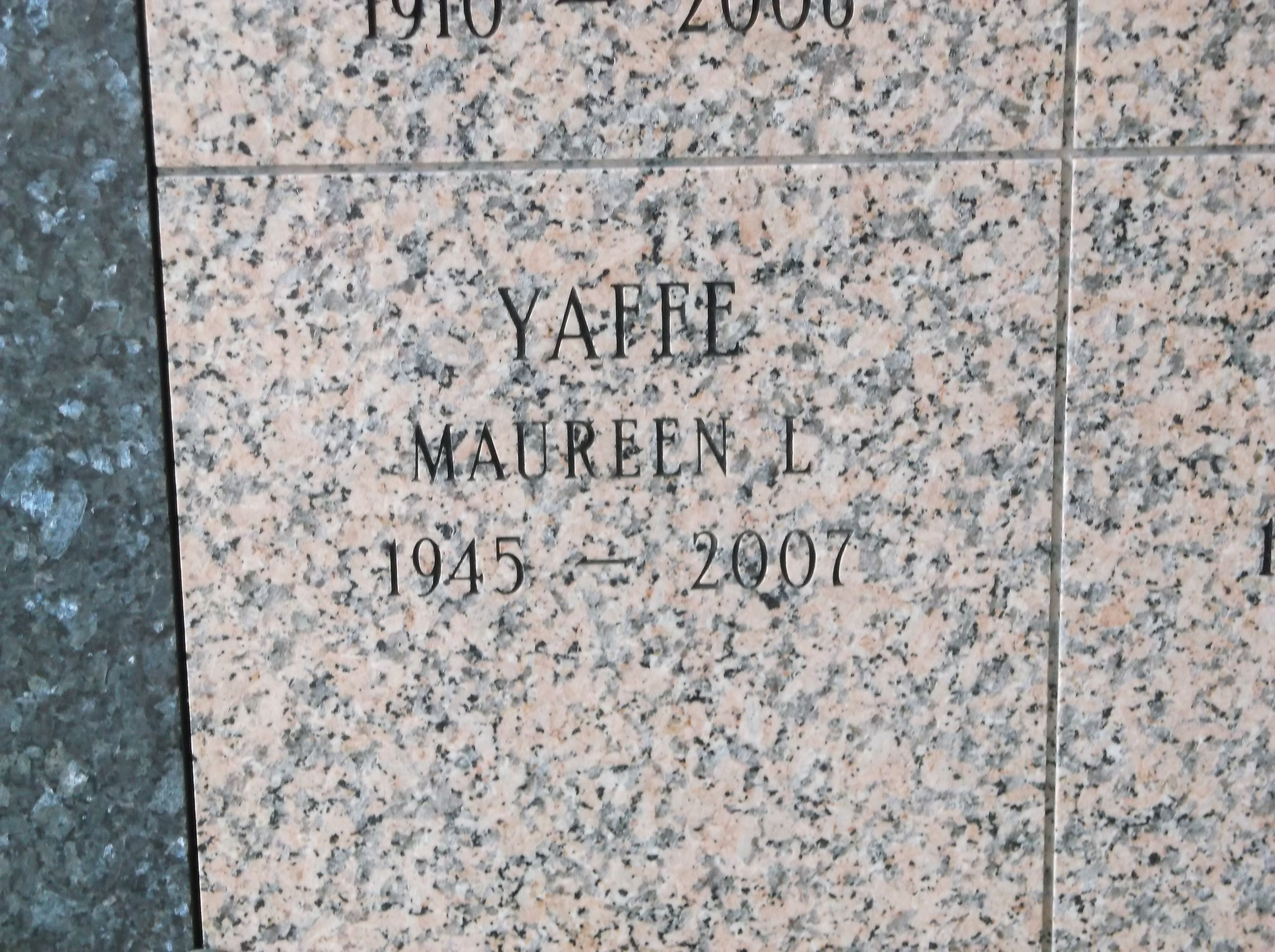 Maureen L Yaffe