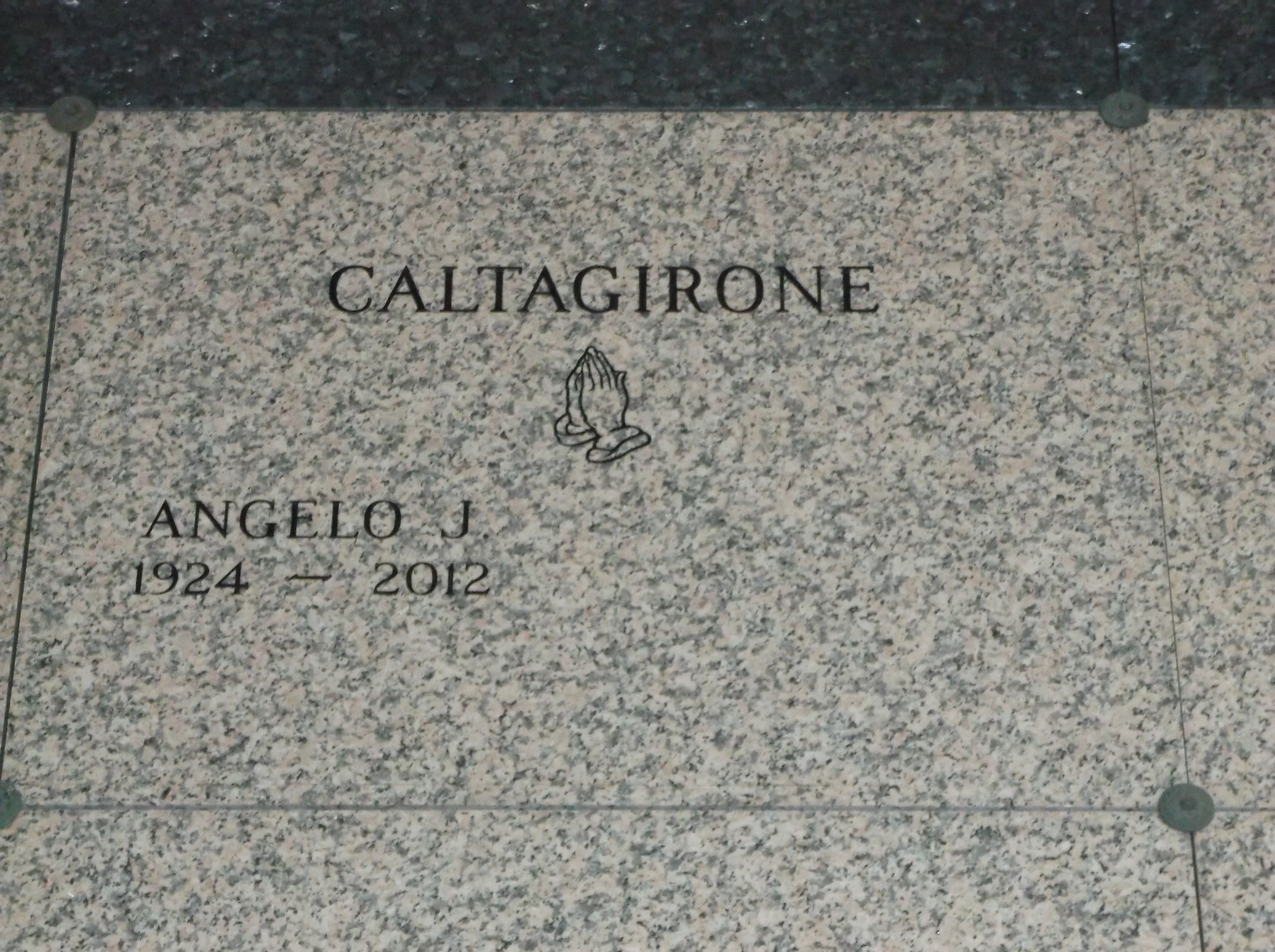 Angelo J Caltagirone