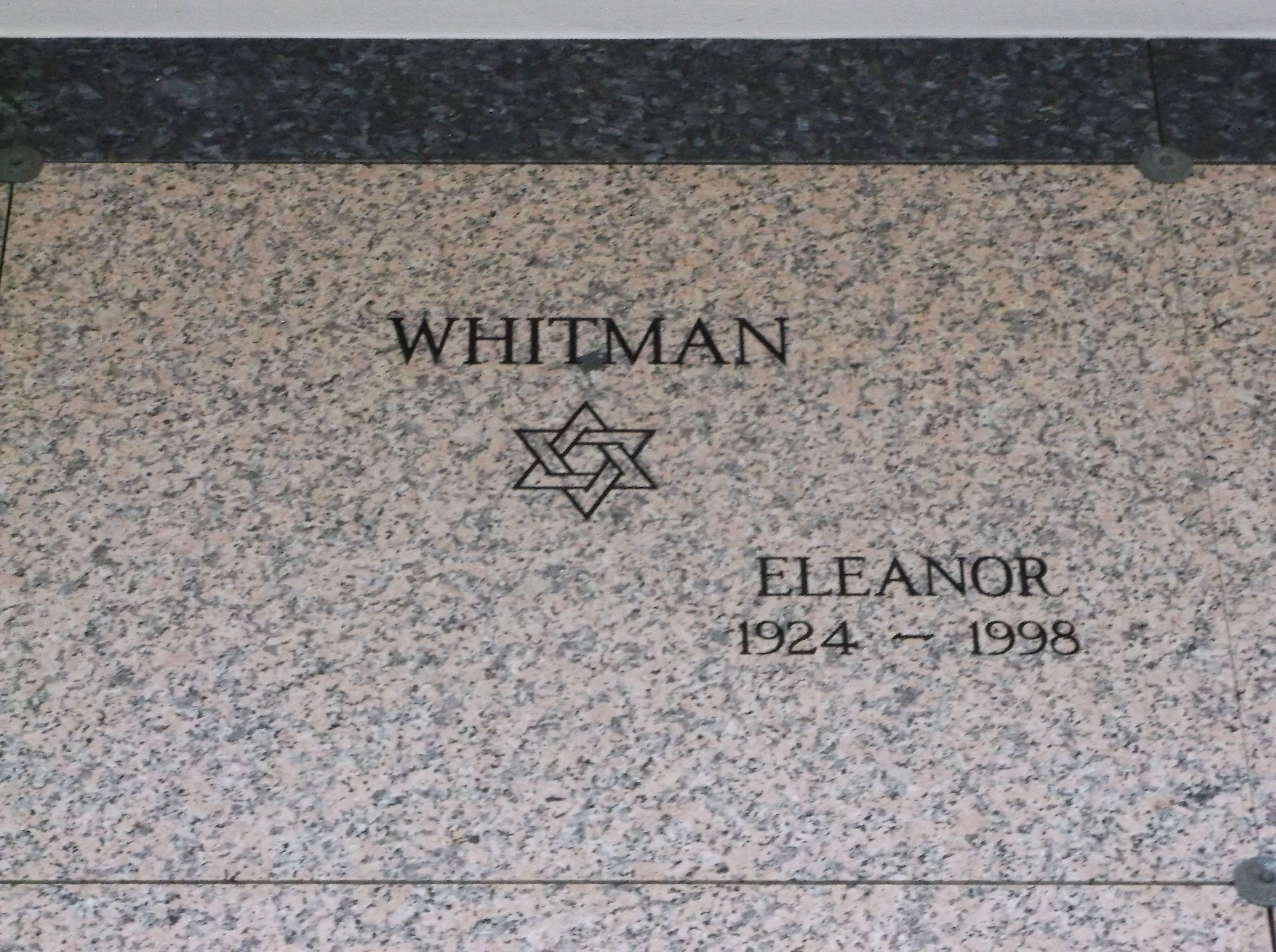Eleanor Whitman