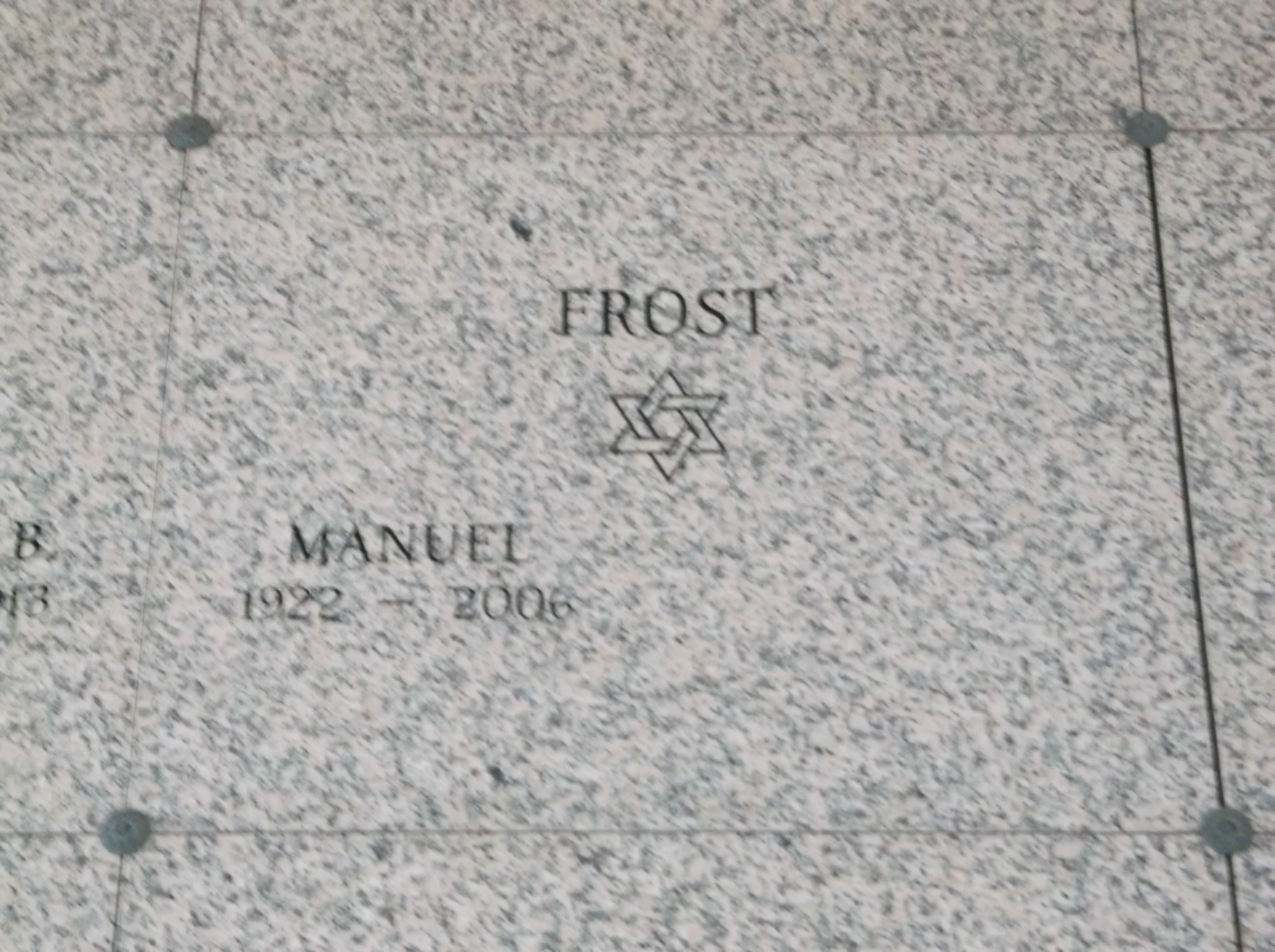 Manuel Frost