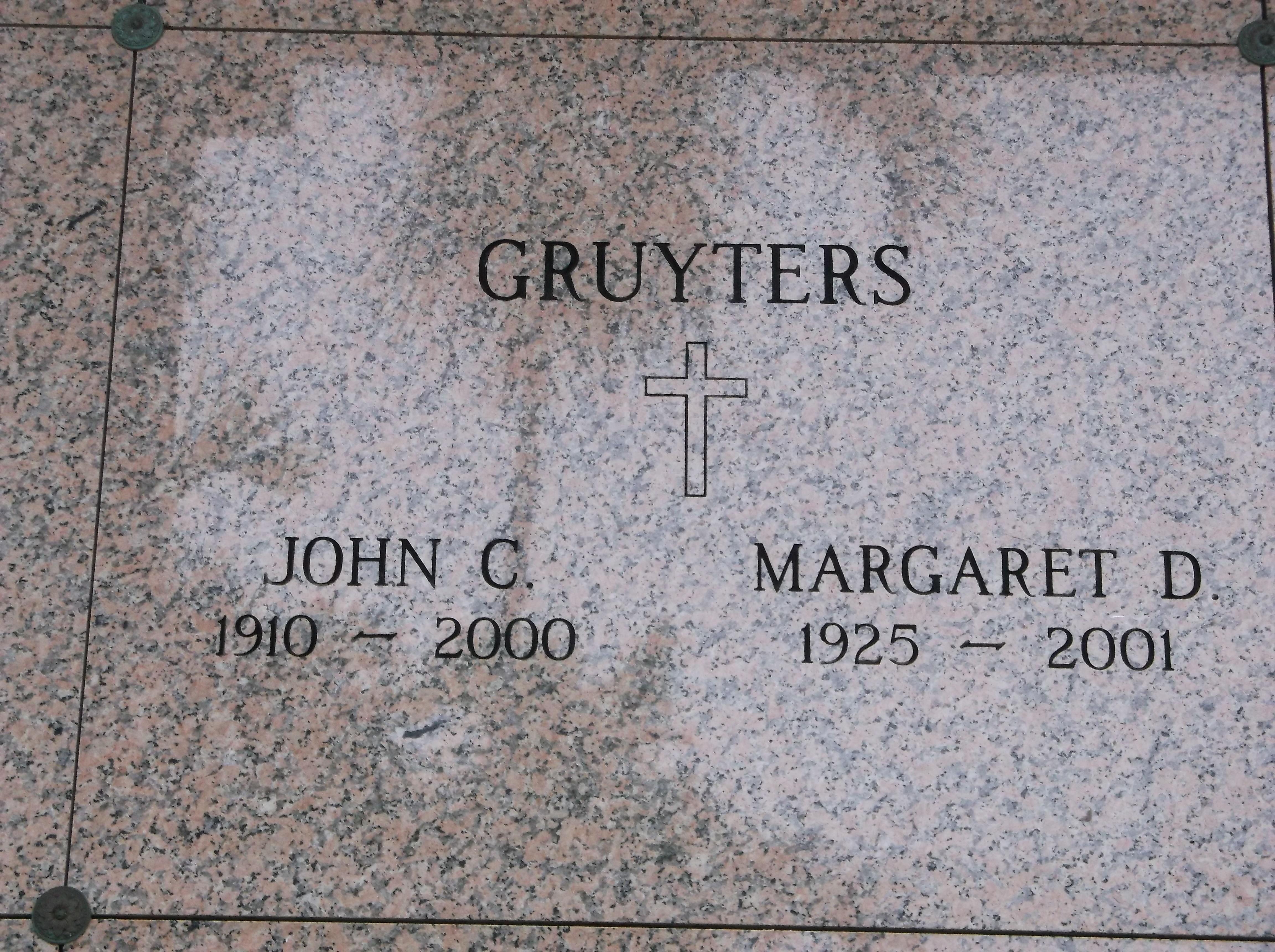 John C Gruyters