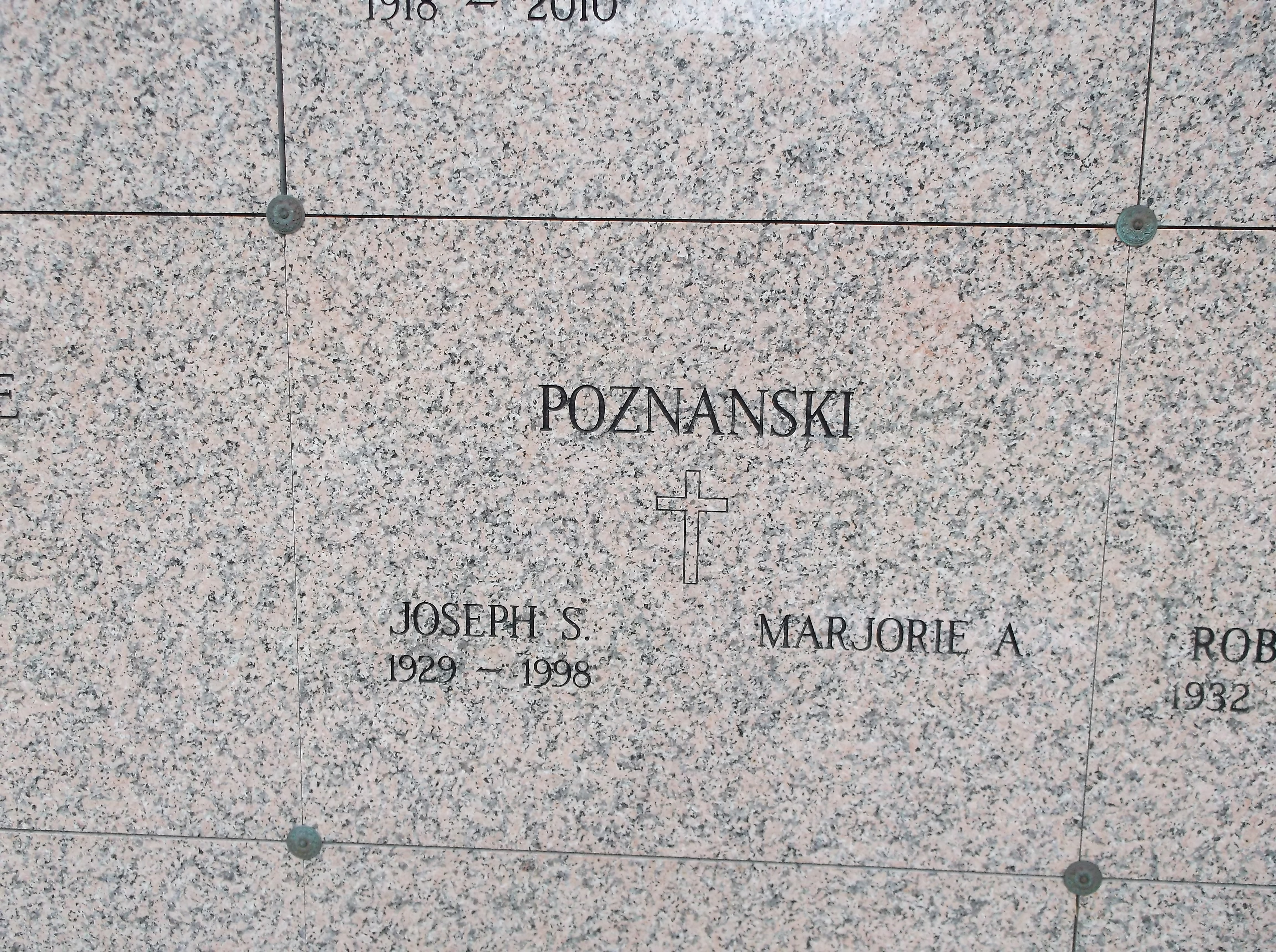 Joseph S Poznanski