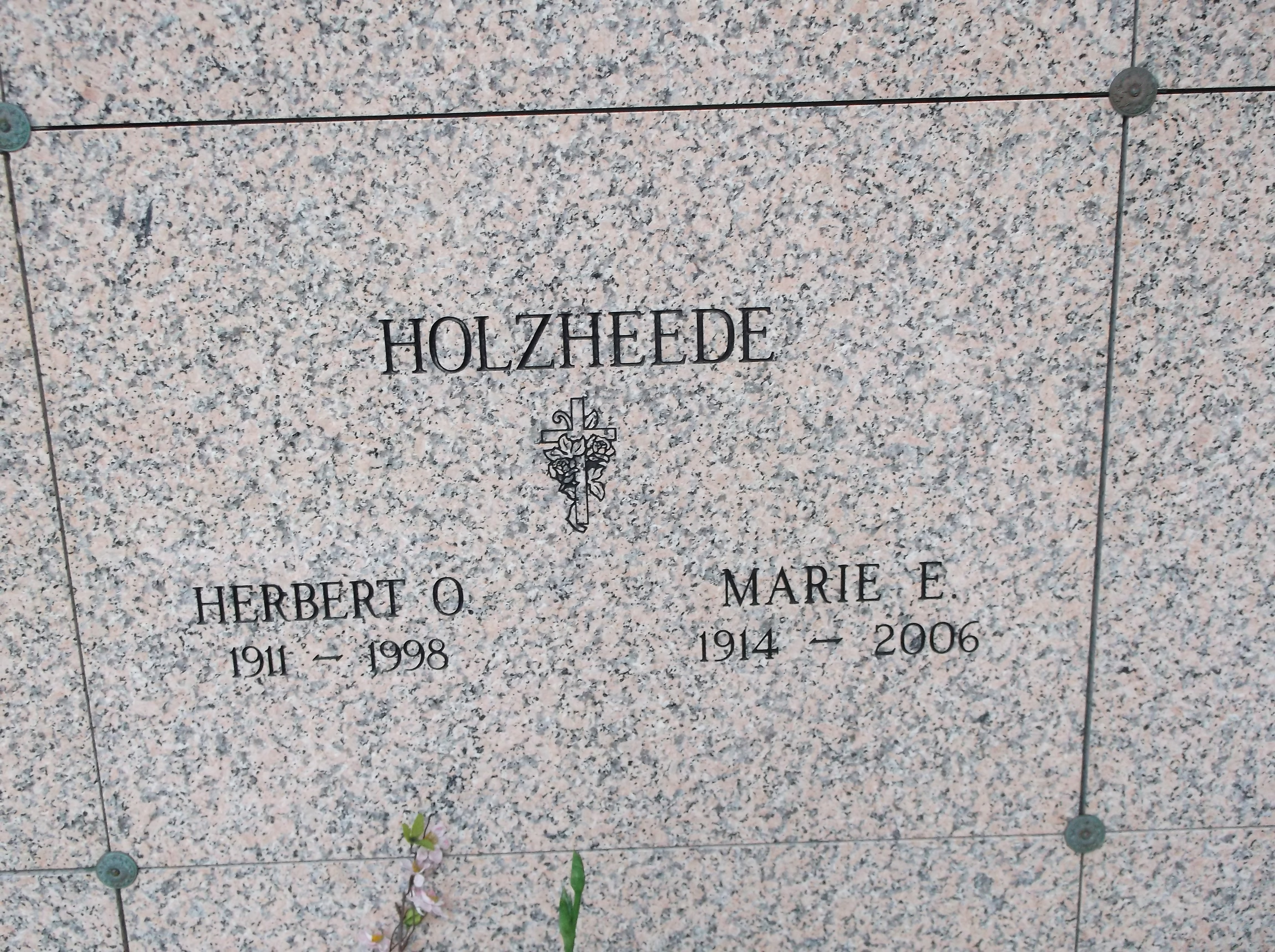 Herbert O Holzheede