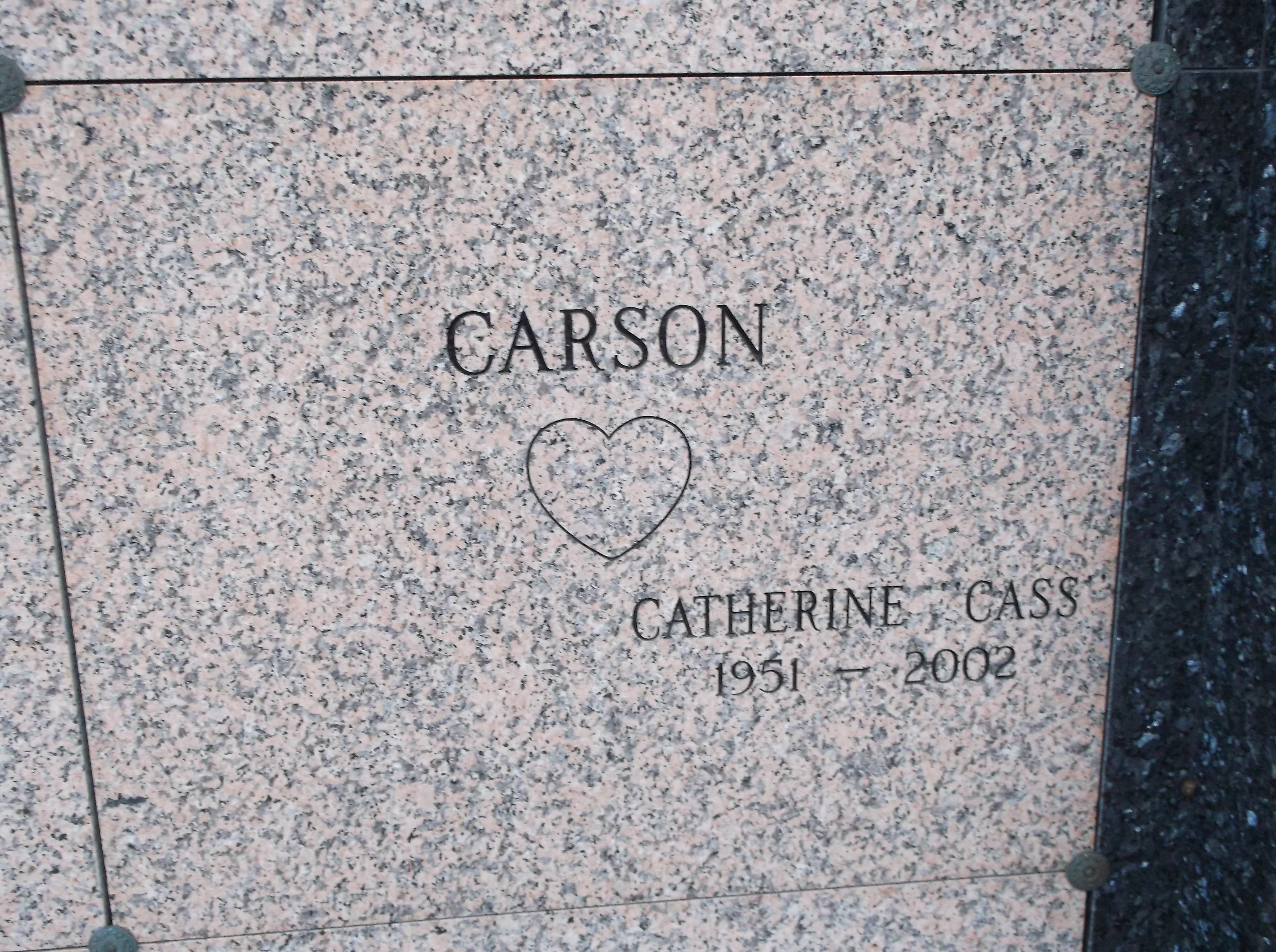 Catherine "Cass" Carson