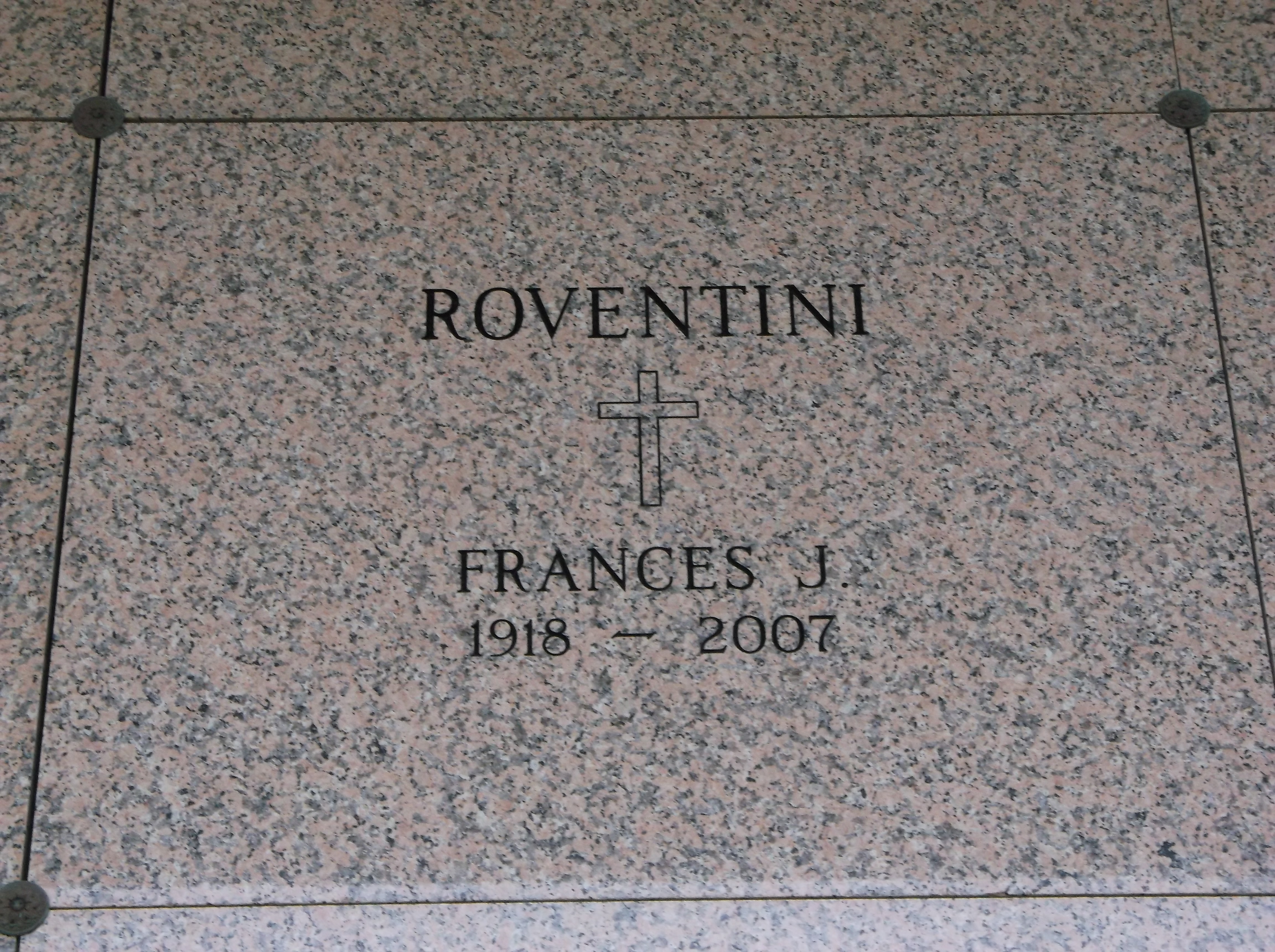 Frances J Roventini