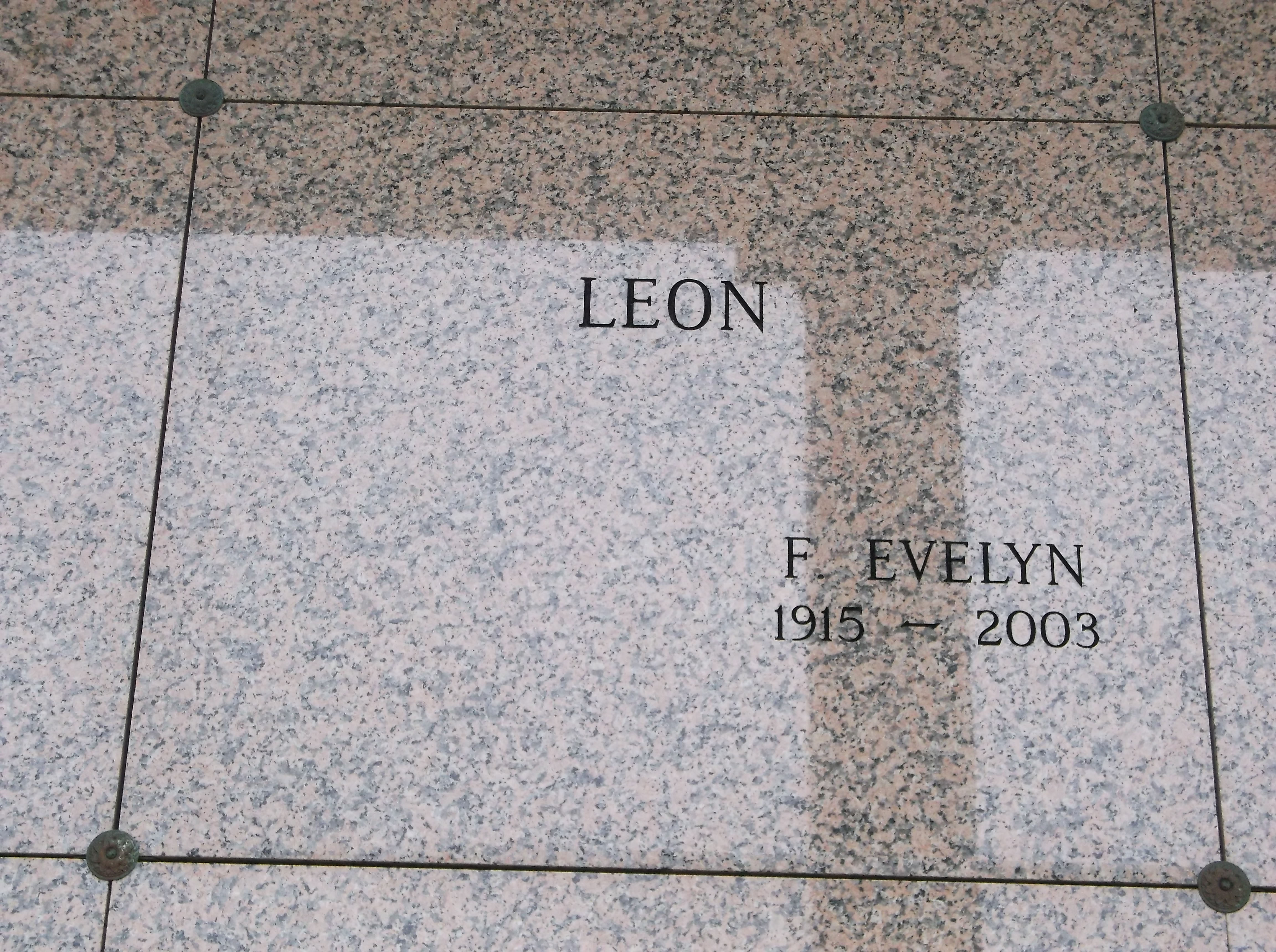 F Evelyn Leon