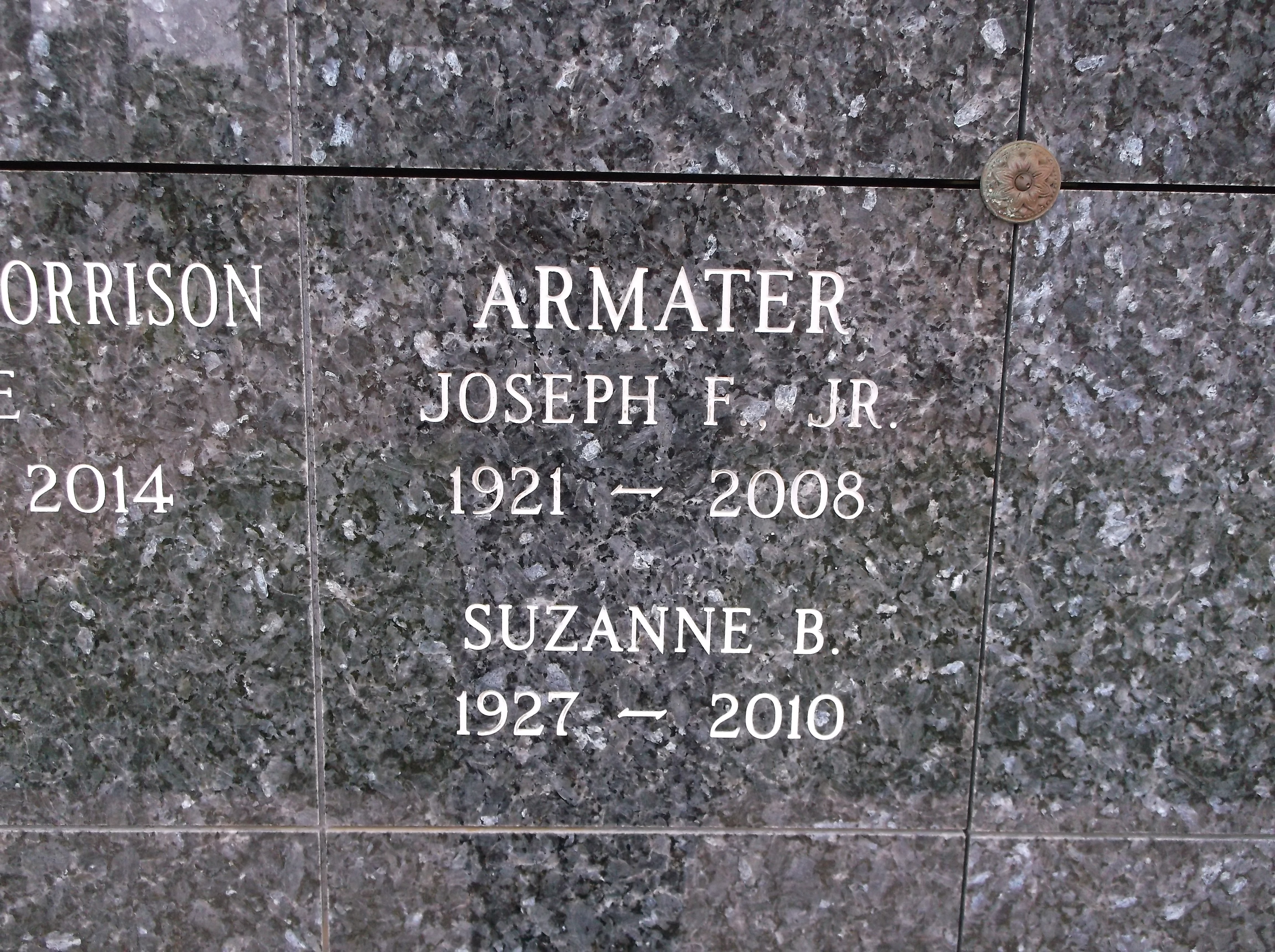Suzanne B Armater