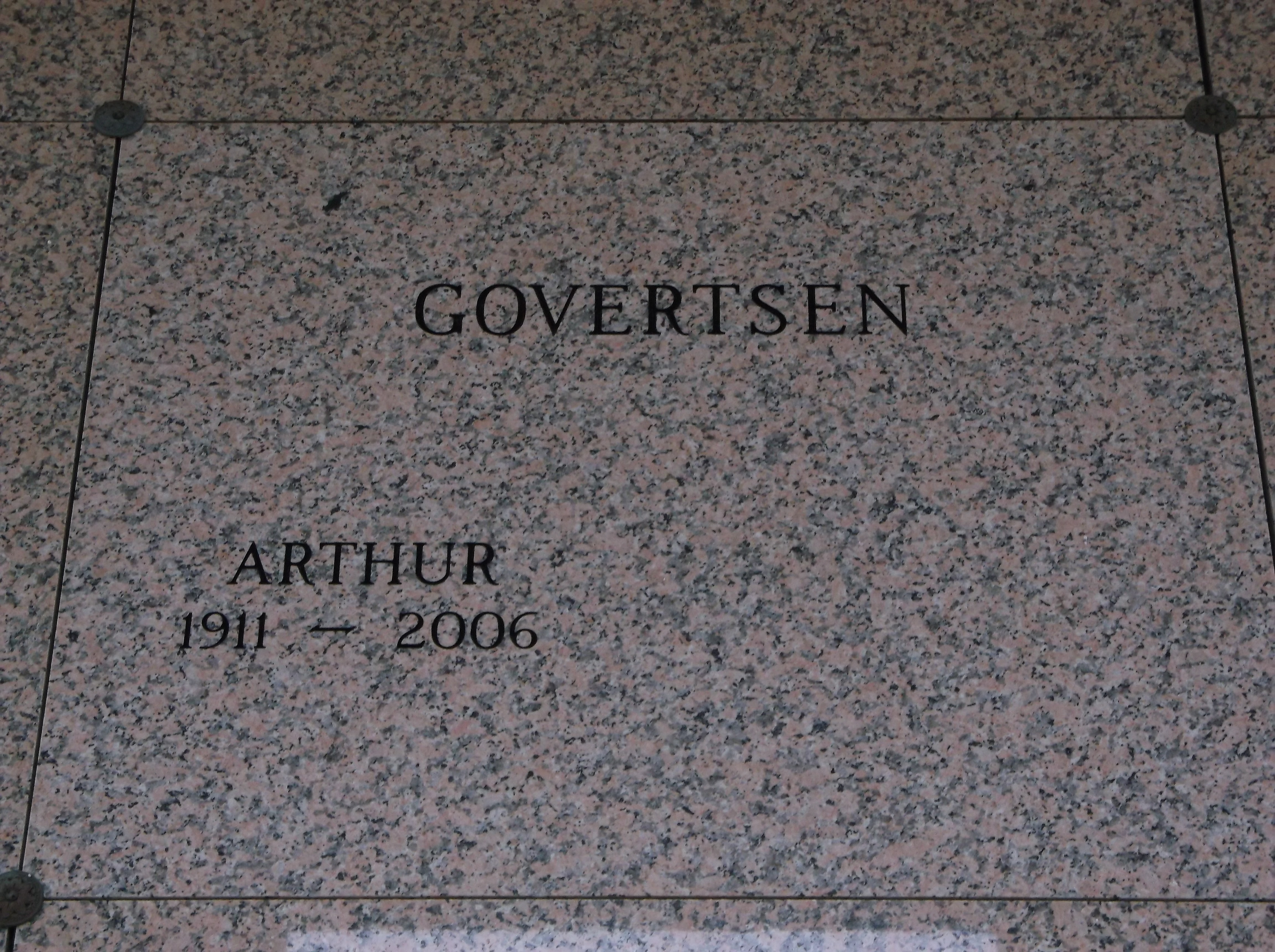 Arthur Govertsen