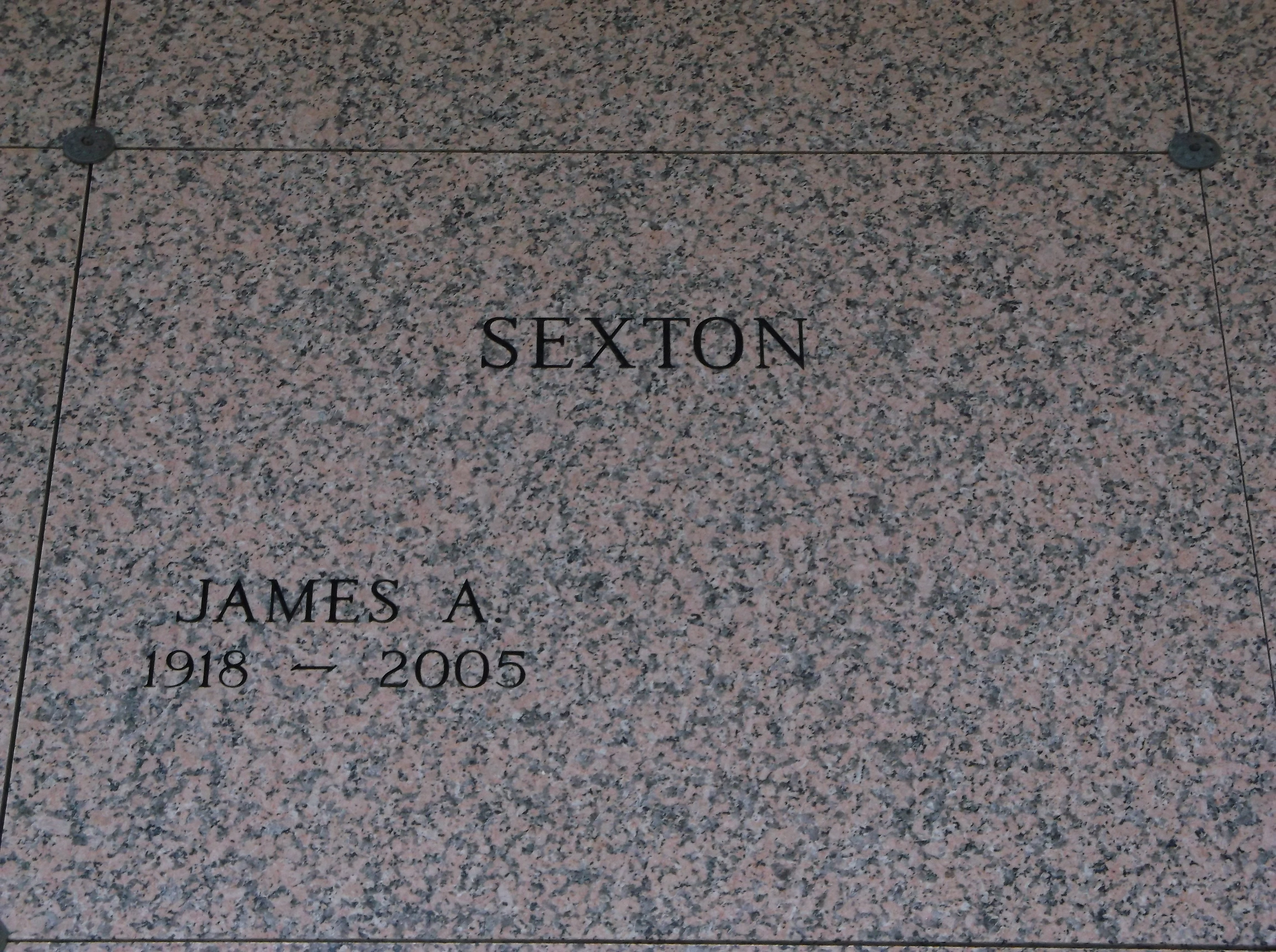 James A Sexton
