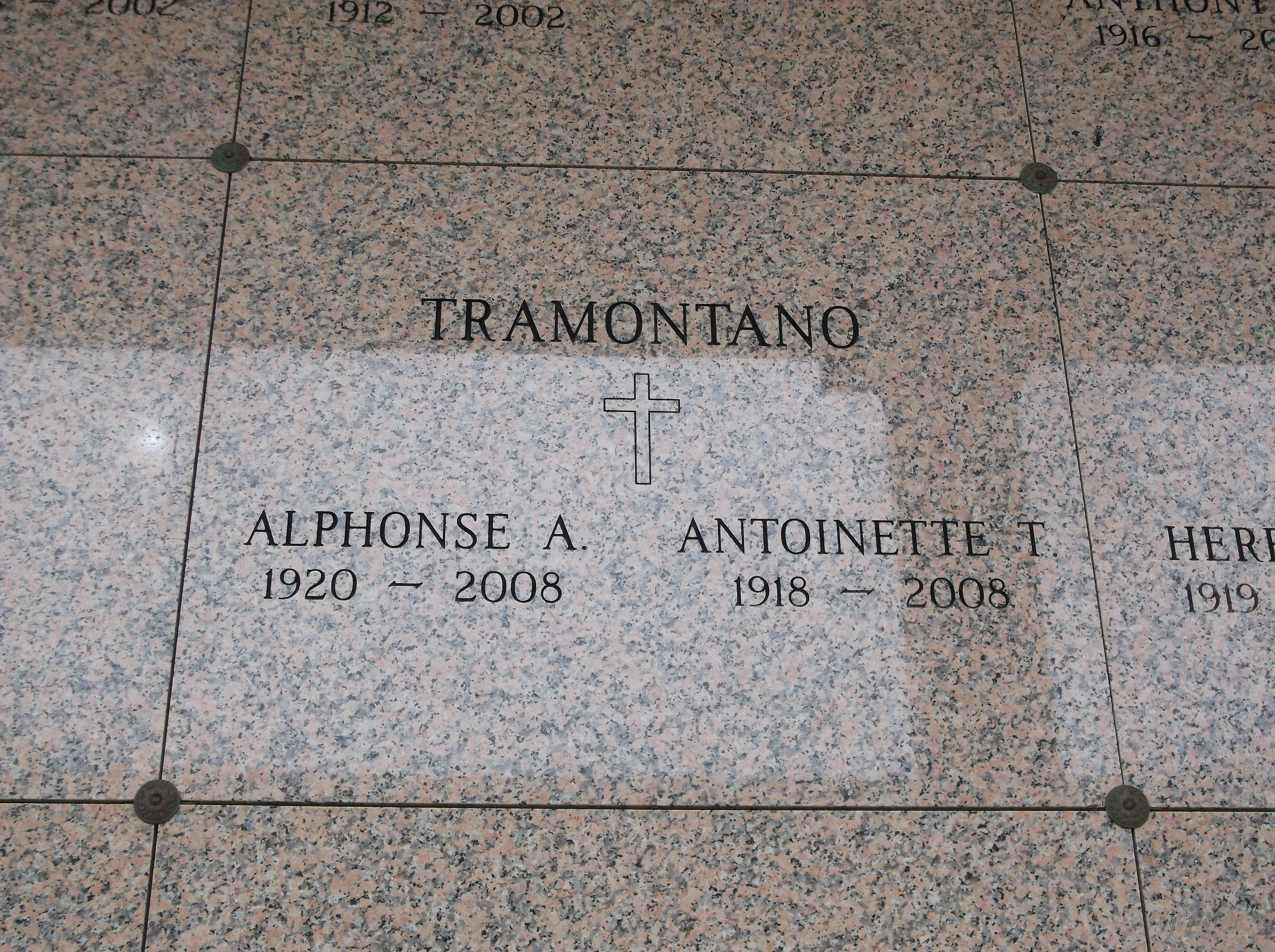 Alphonse A Tramontano