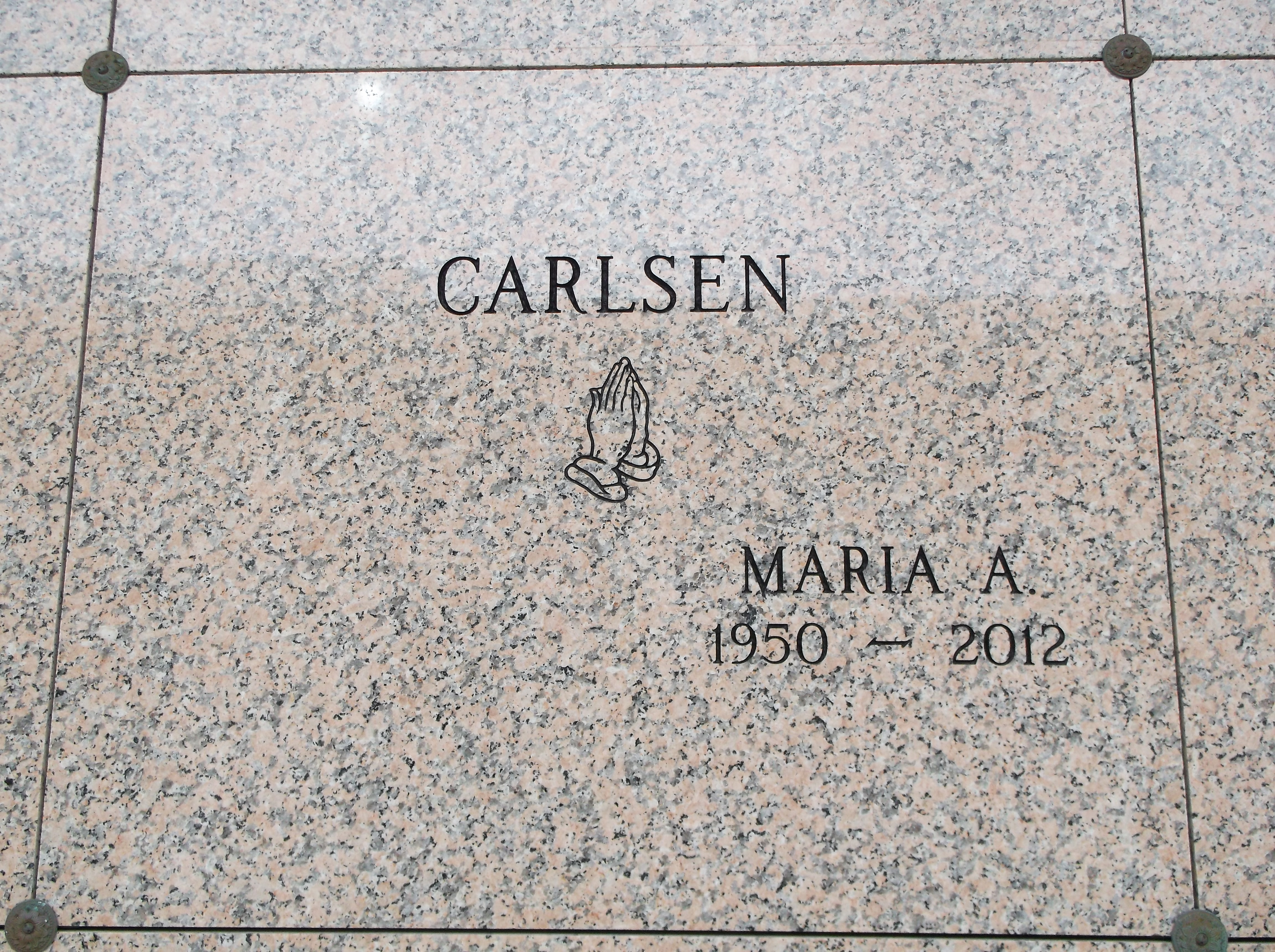 Maria A Carlsen