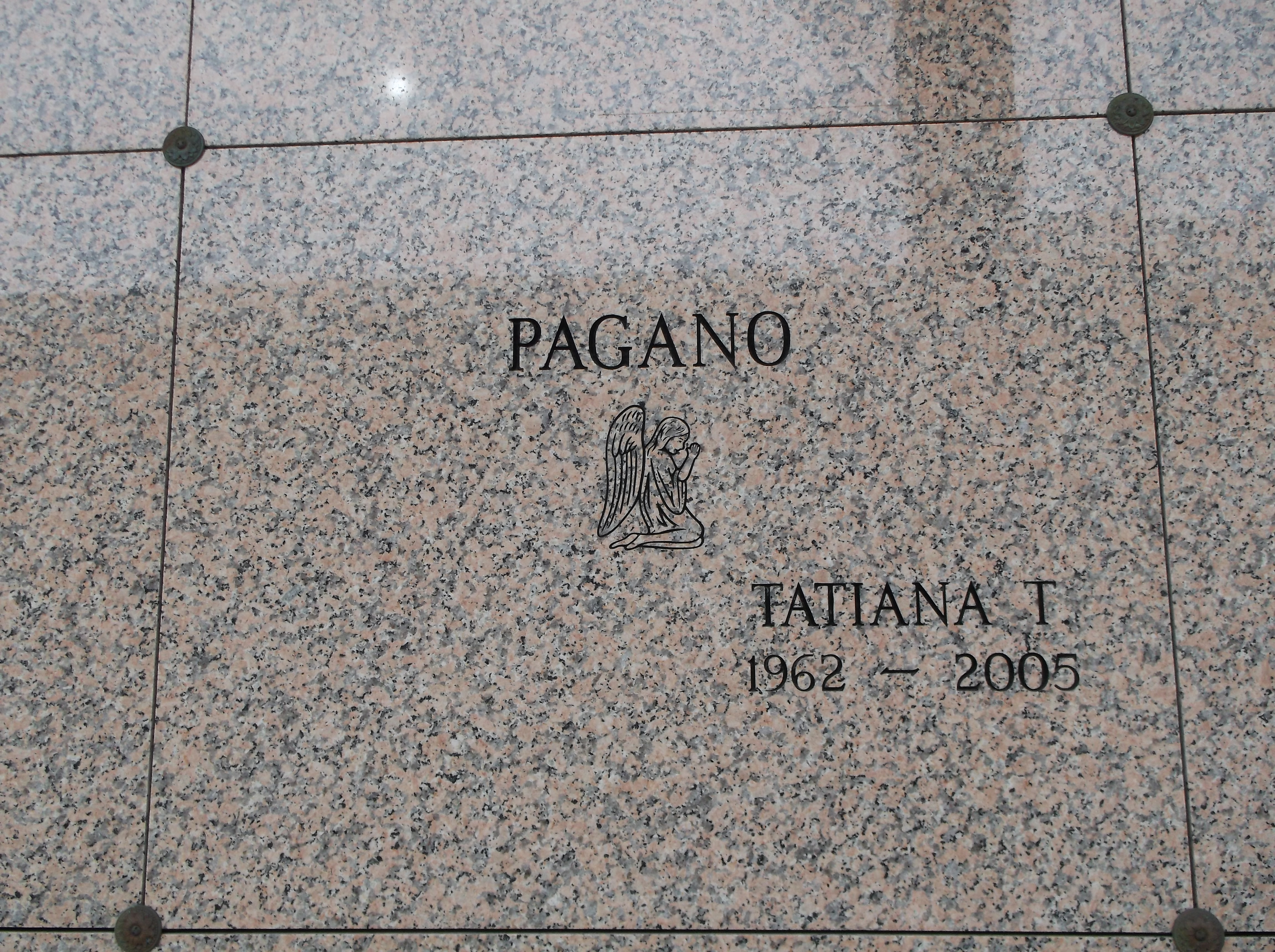 Tatiana T Pagano