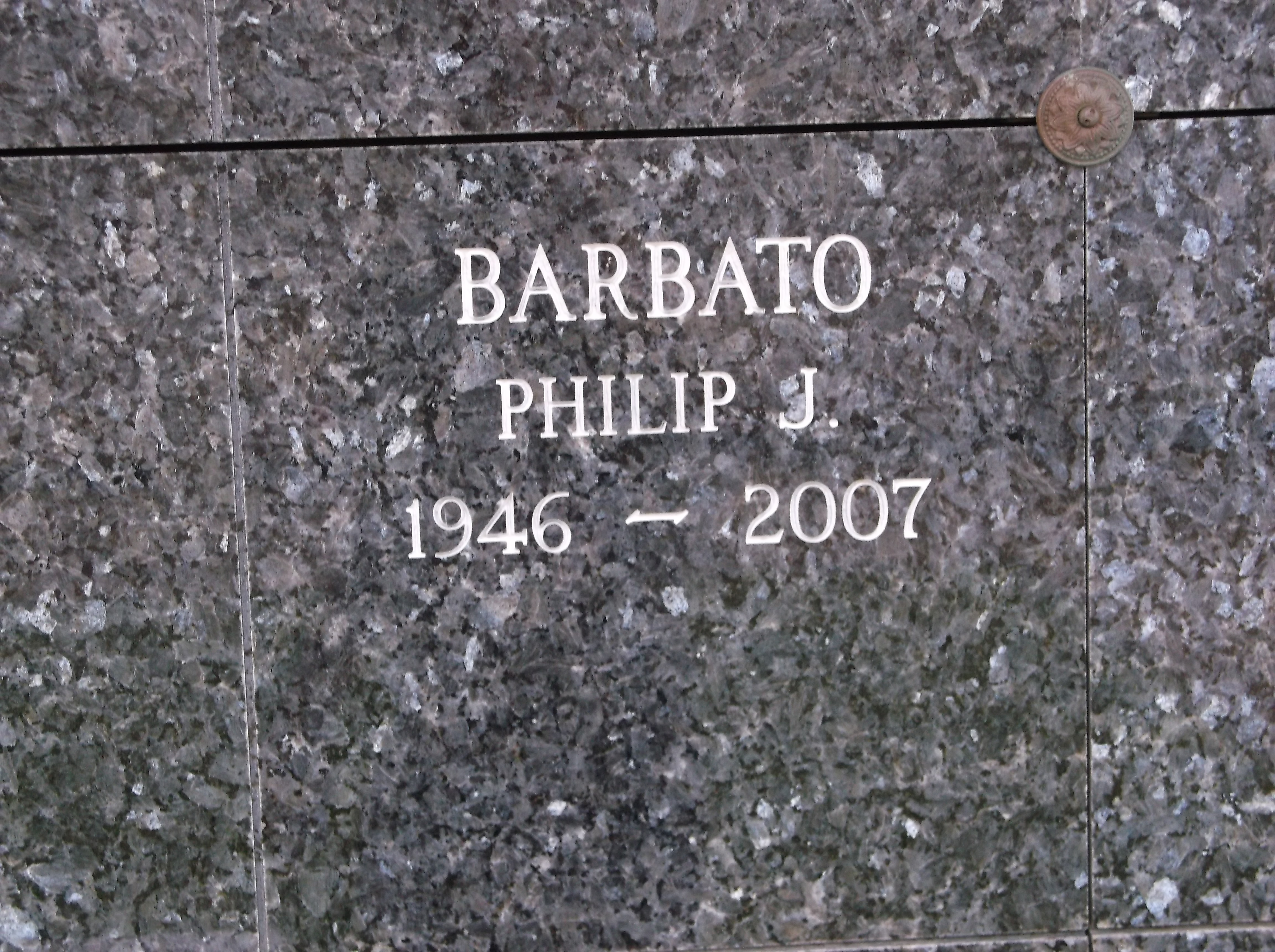 Philip J Barbato