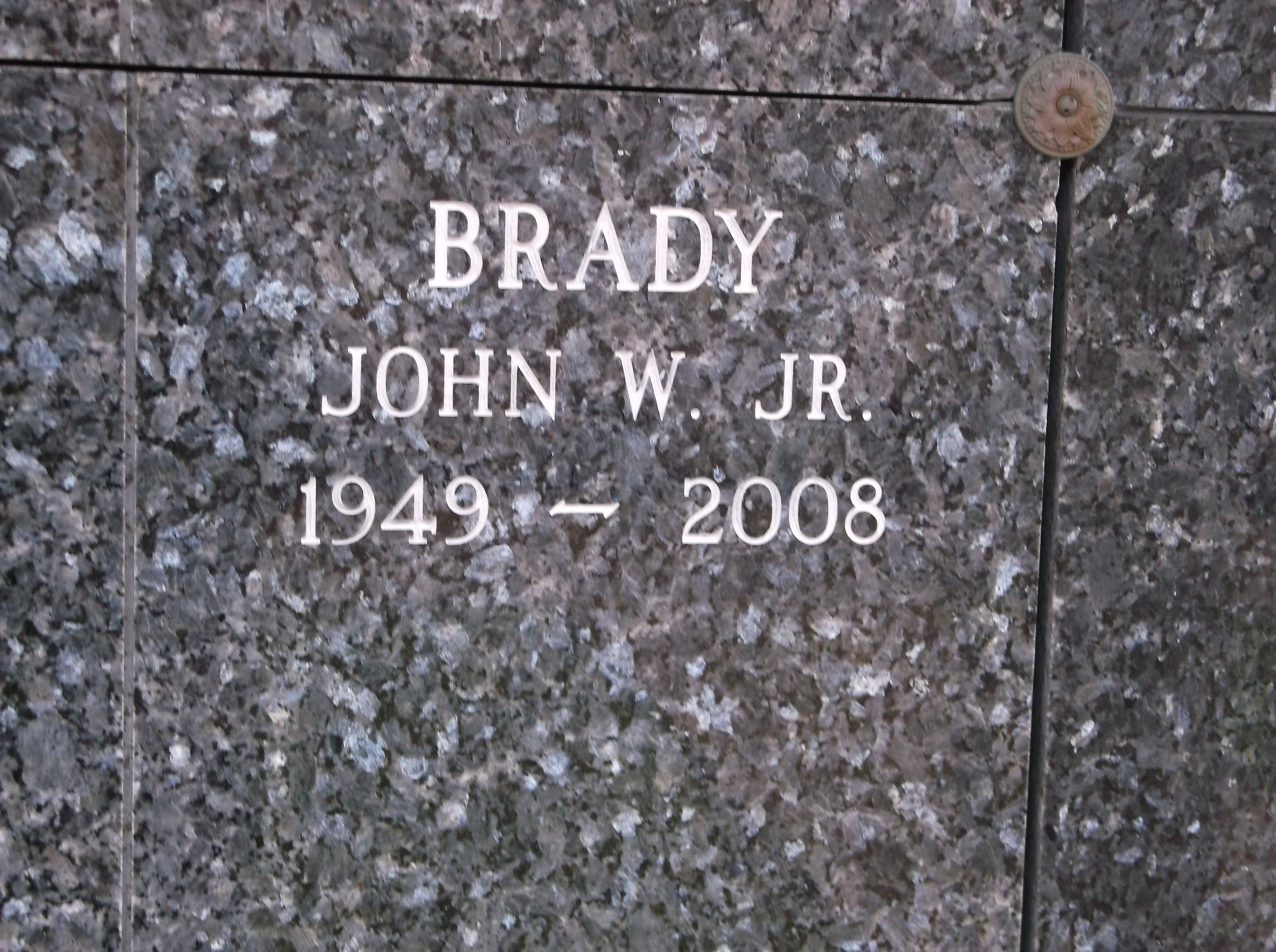 John W Brady, Jr