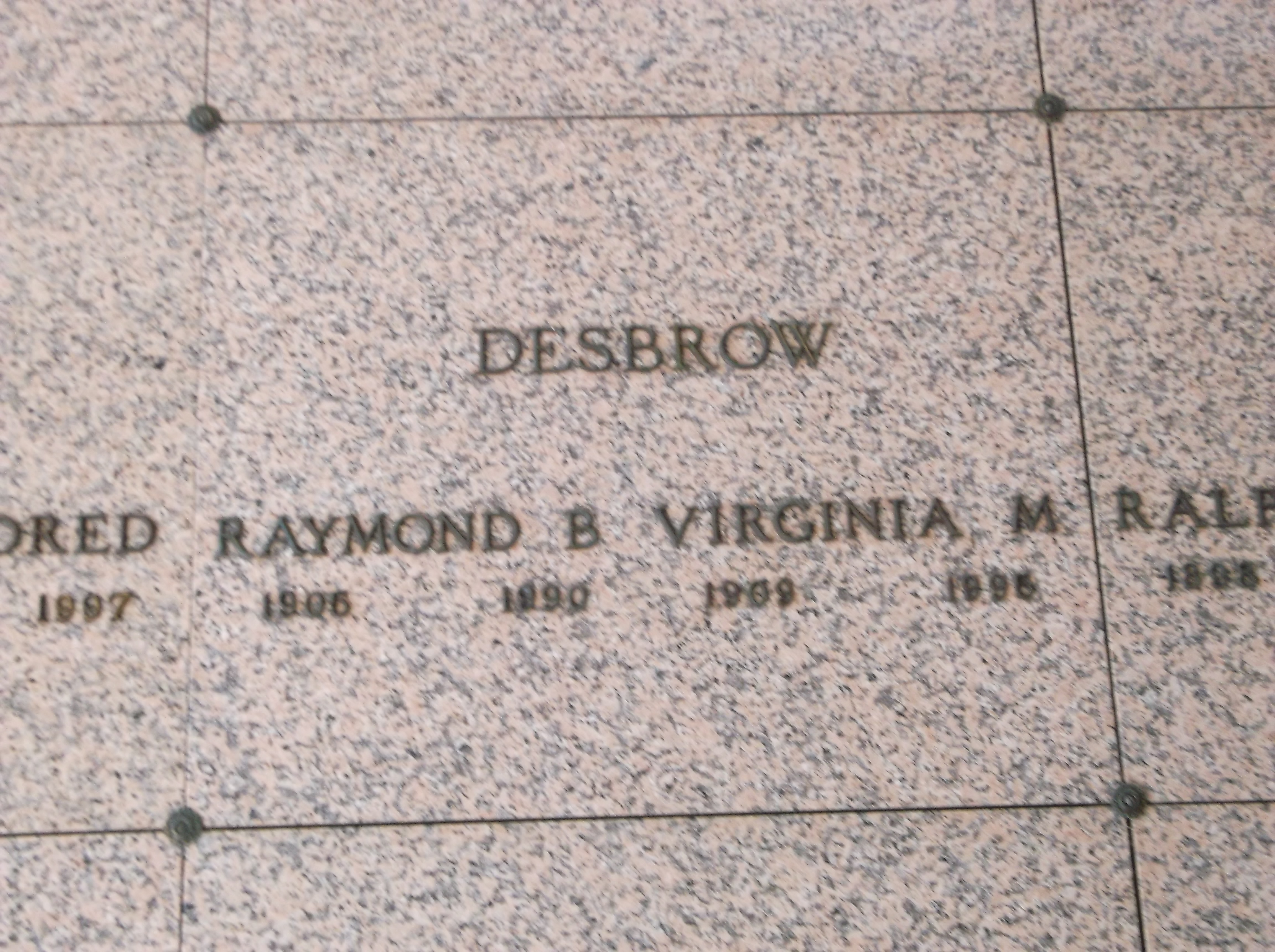 Raymond B Desbrow