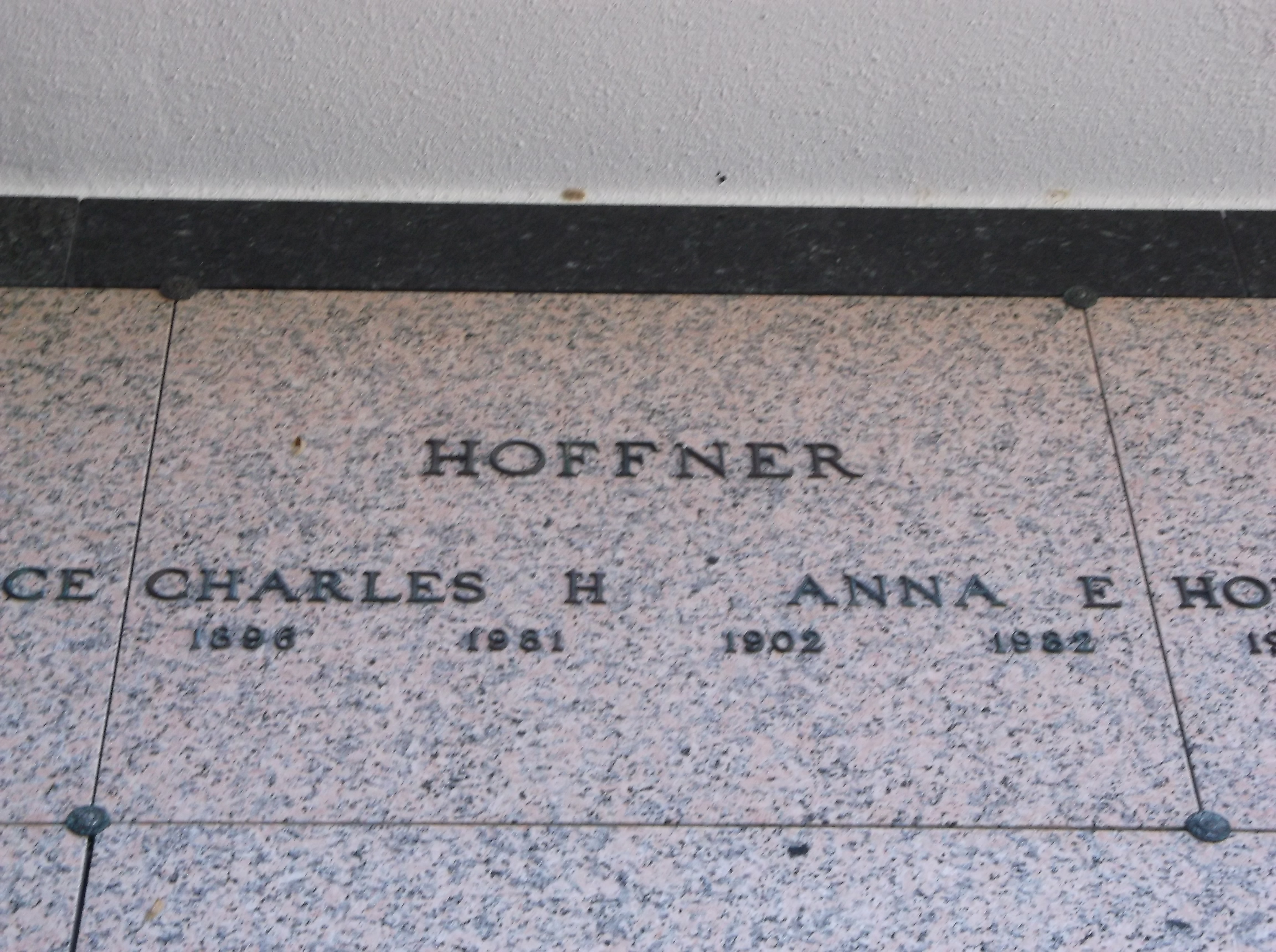 Charles H Hoffner