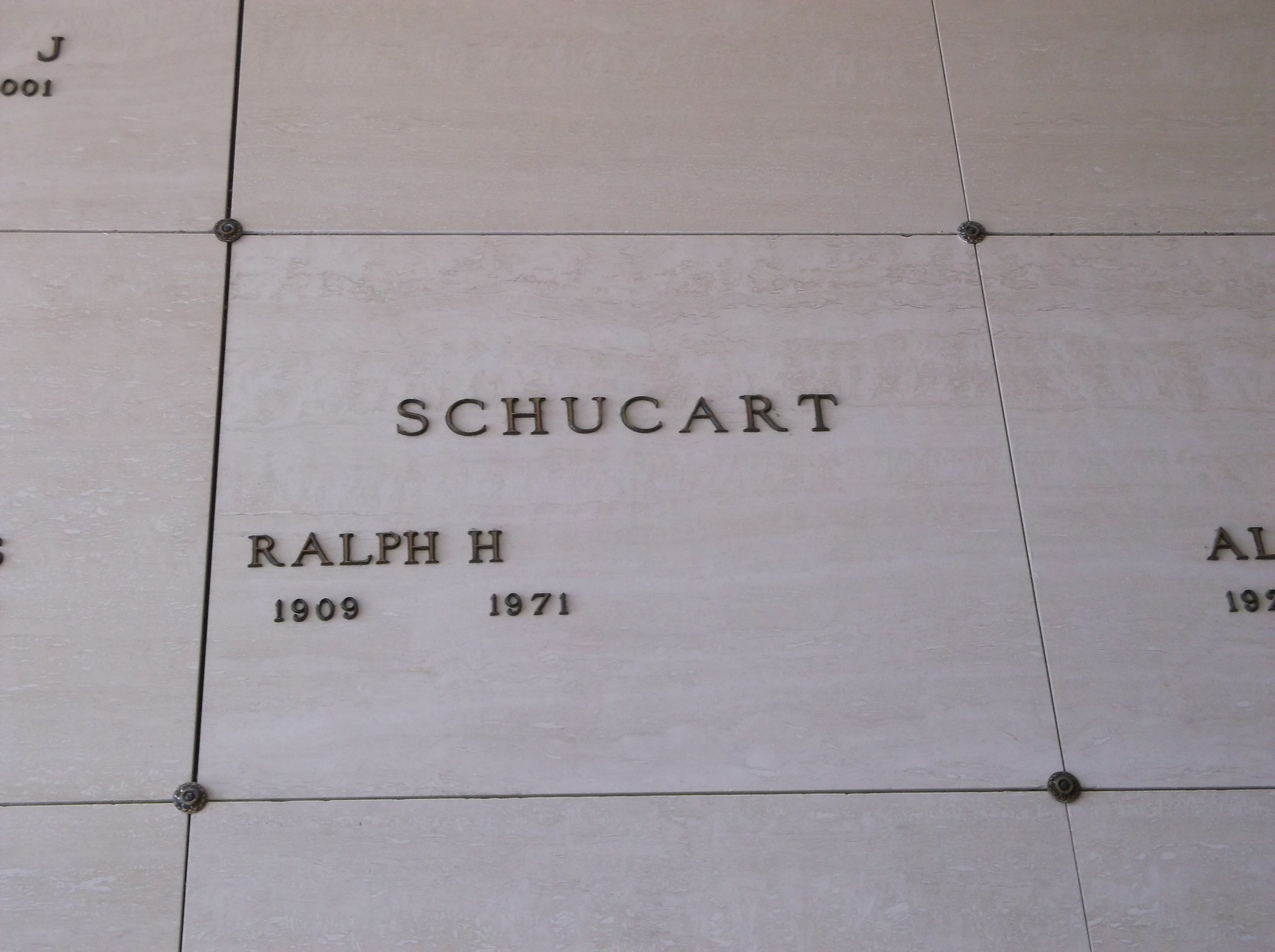 Ralph H Schucart