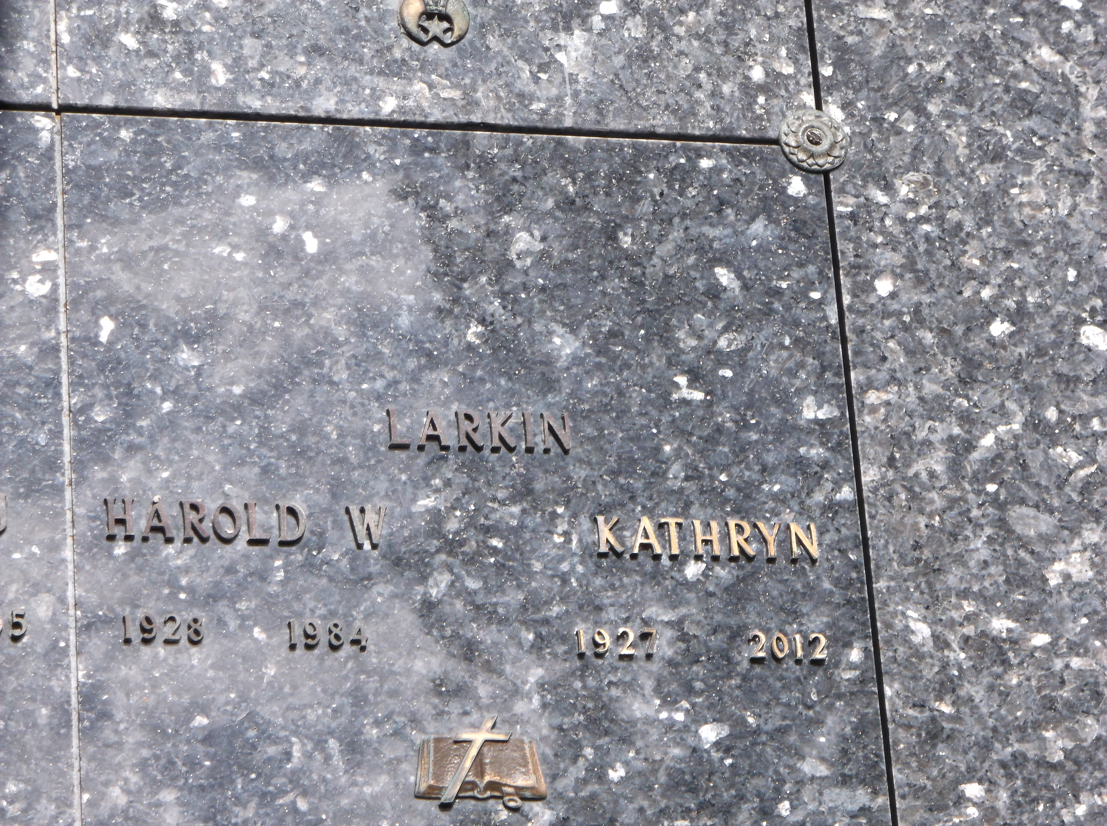Harold W Larkin