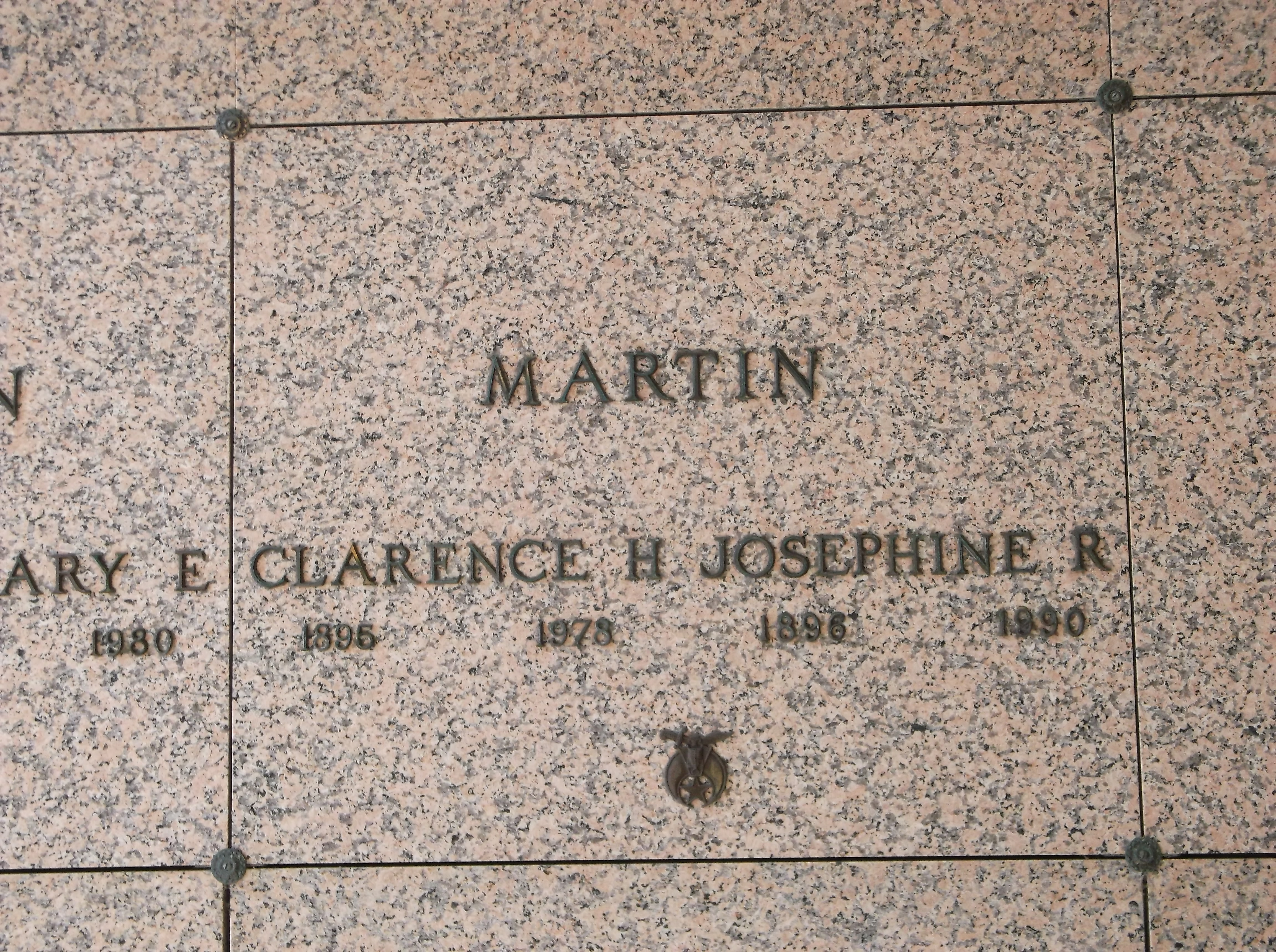 Clarence H Martin
