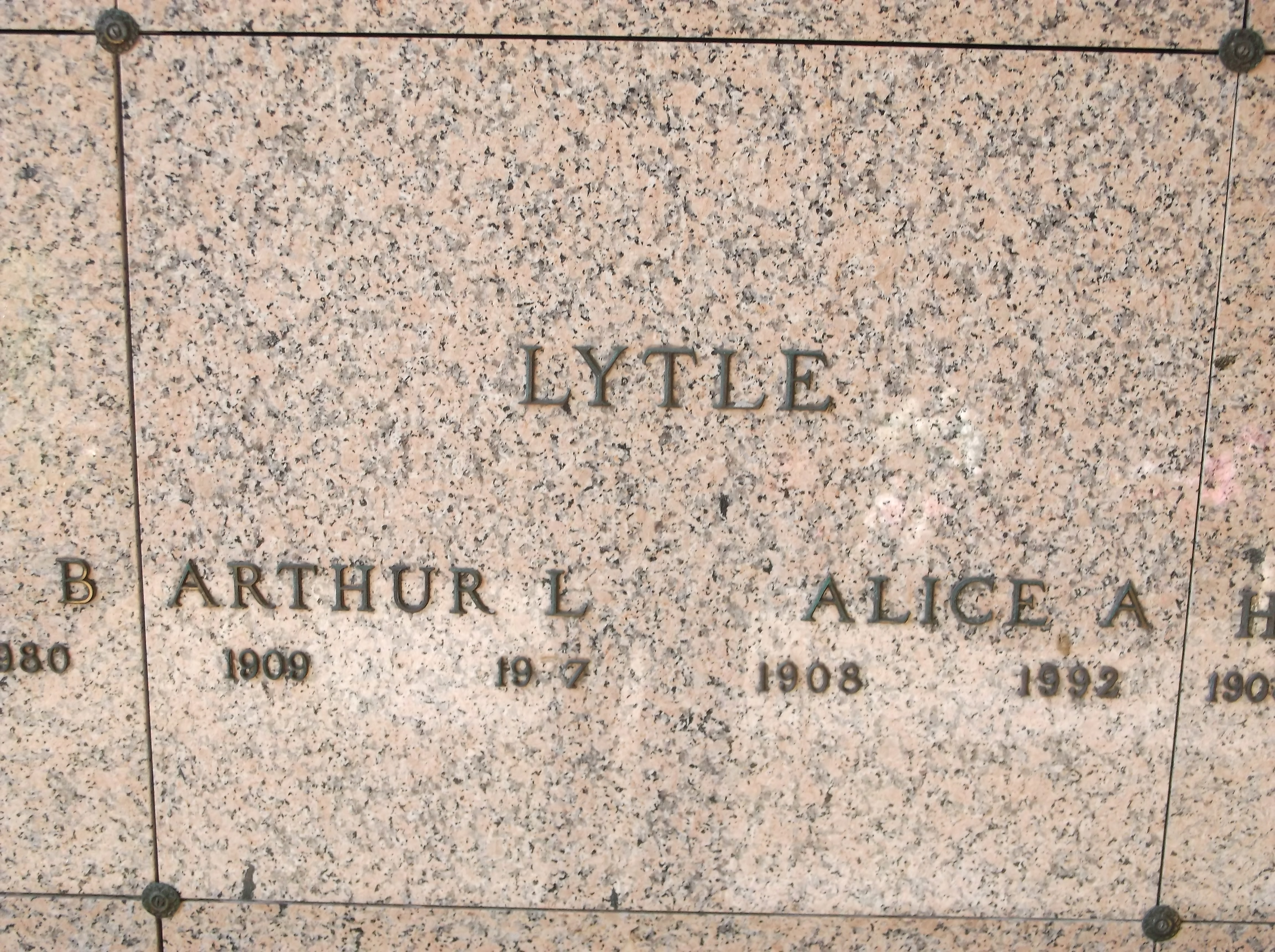 Alice A Lytle