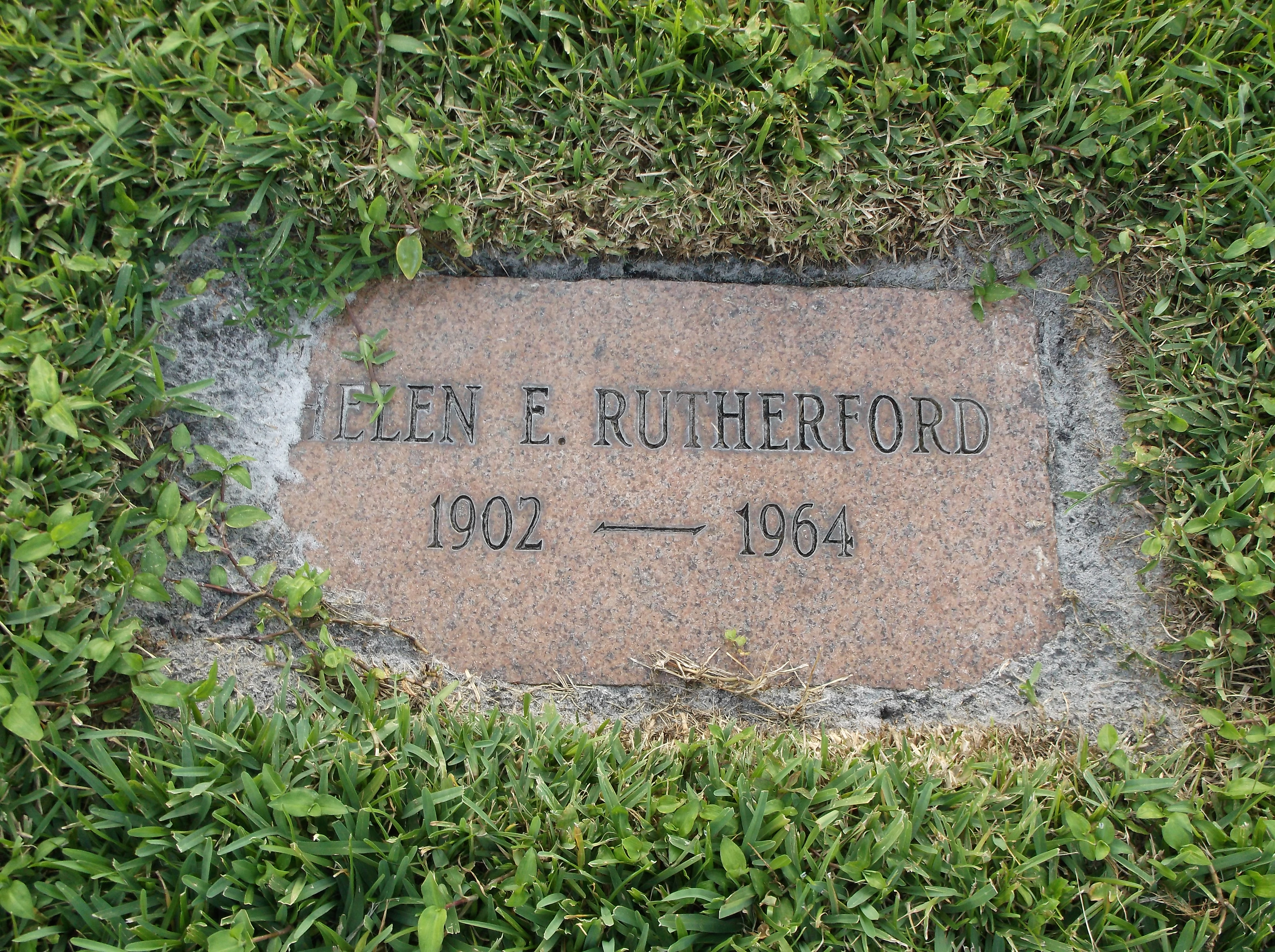Helen E Rutherford