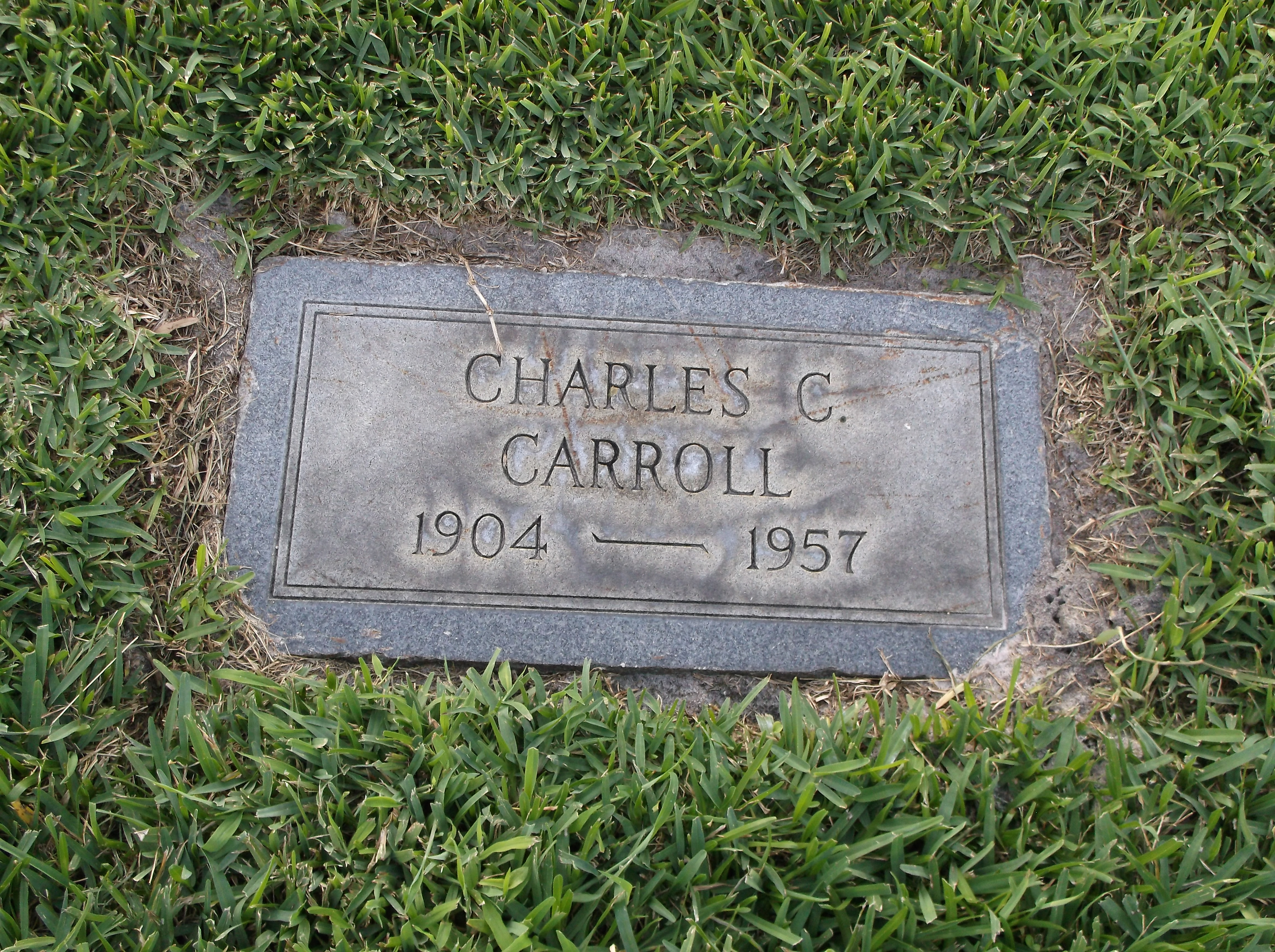 Charles C Carroll