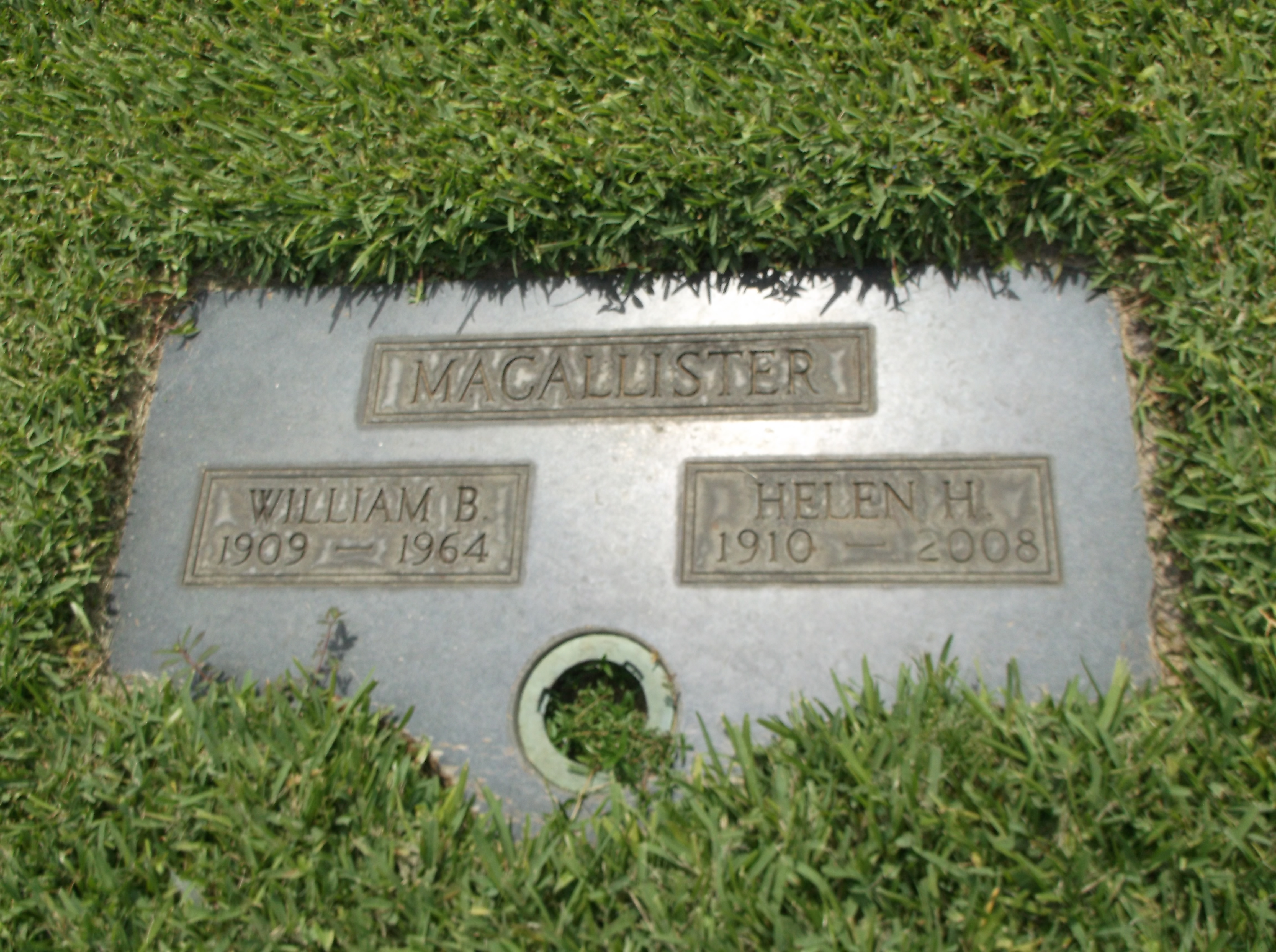 William B MacAllister