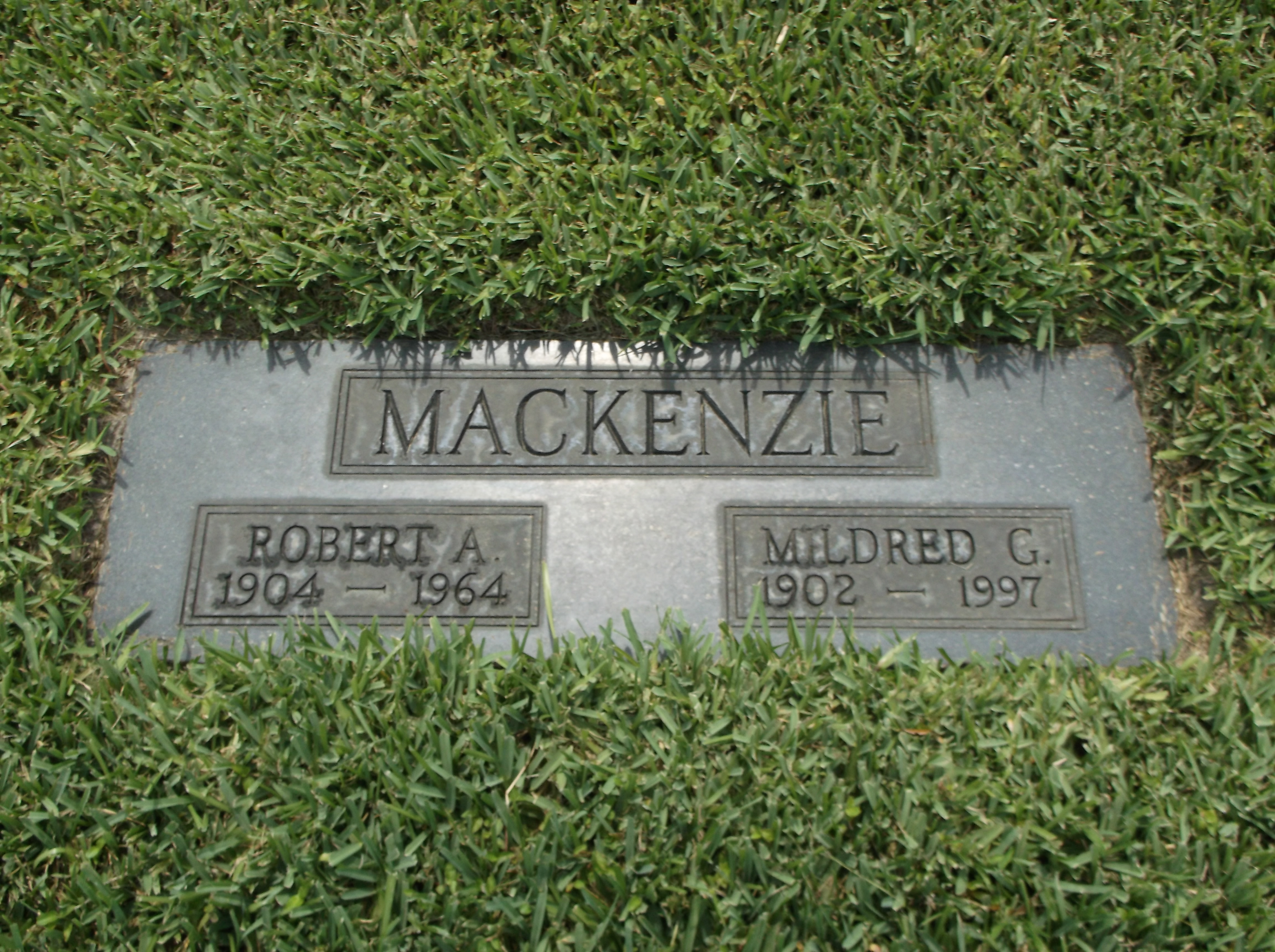 Mildred G MacKenzie