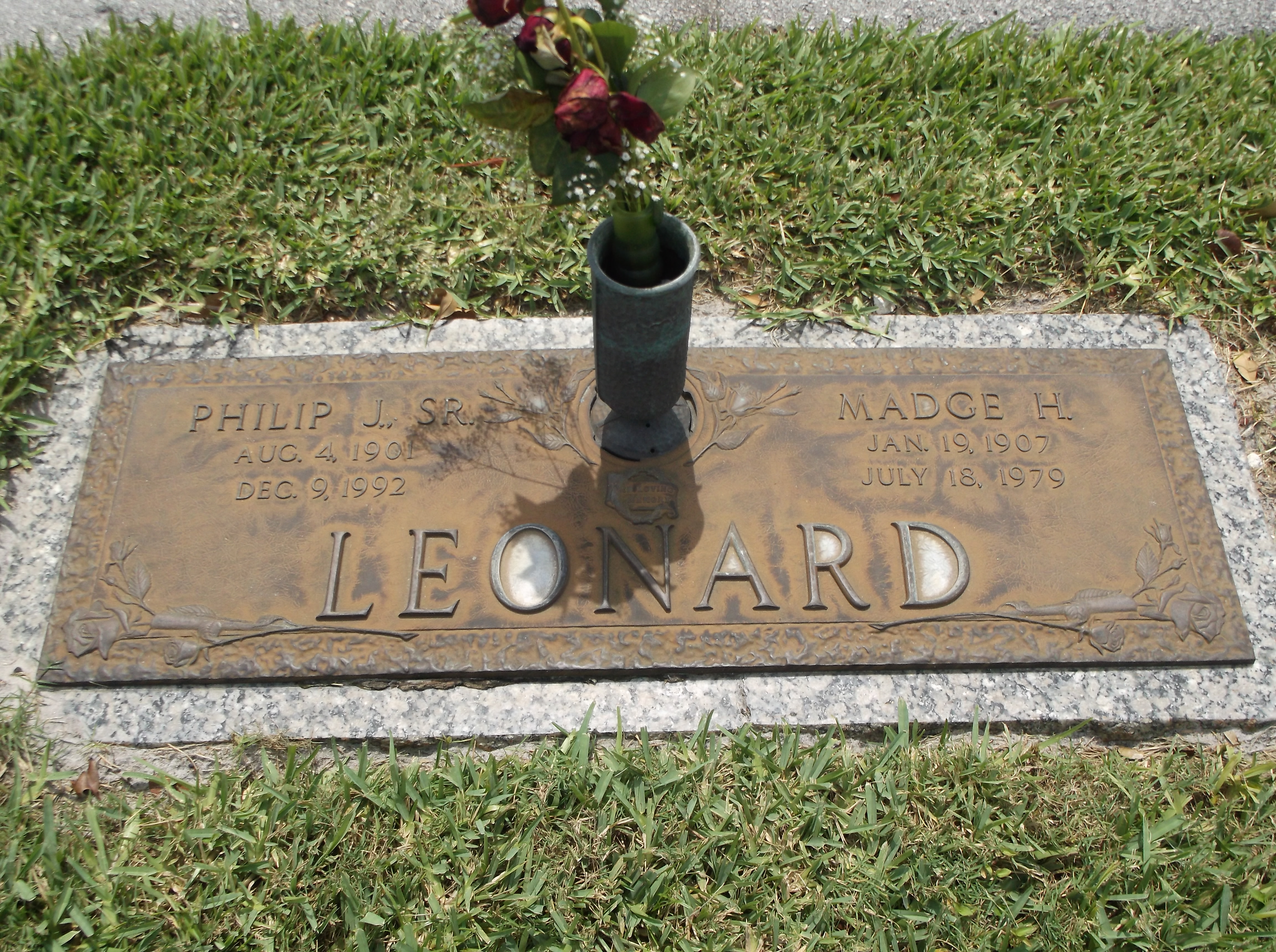 Madge H Leonard
