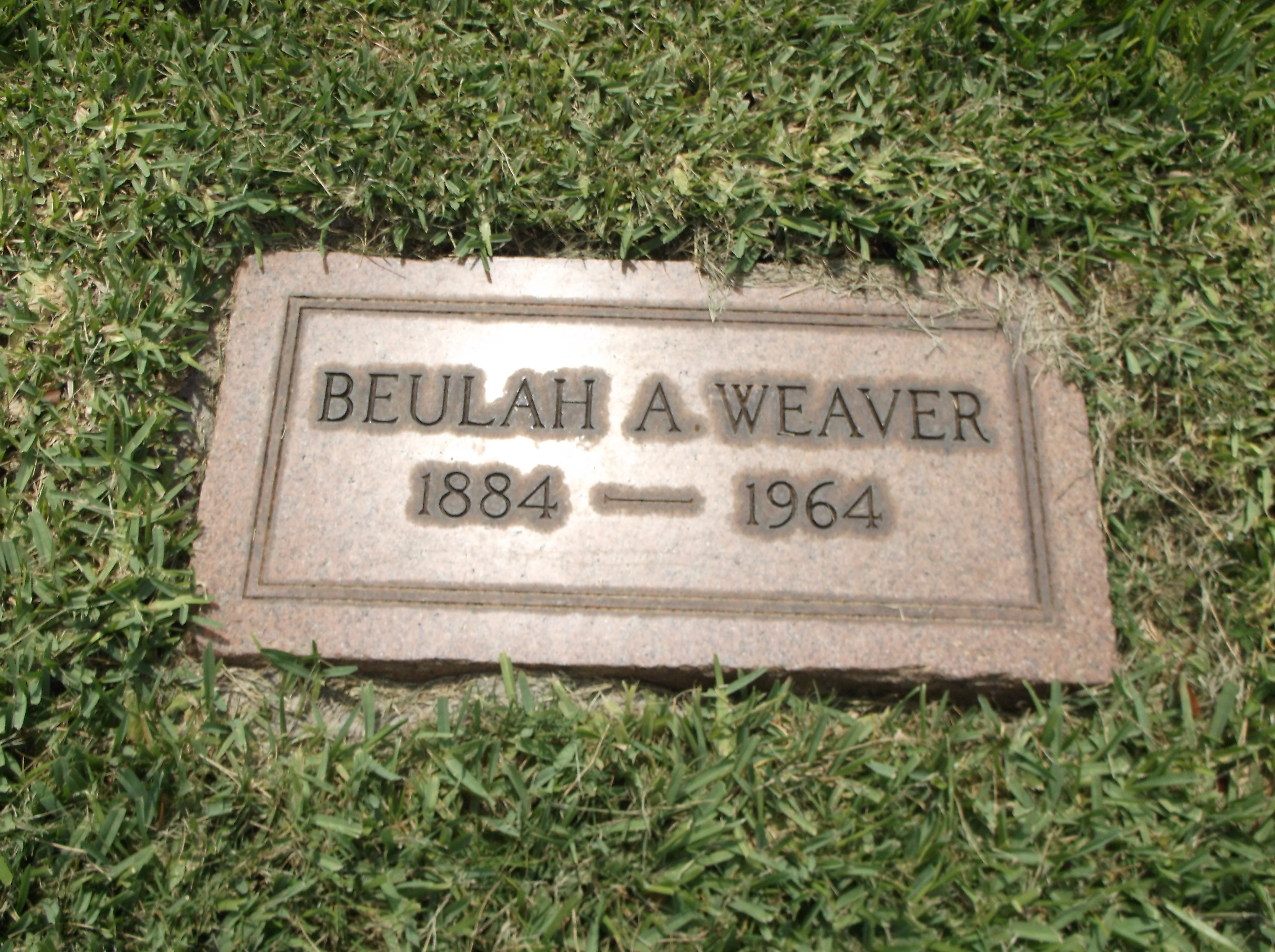 Beulah A Weaver