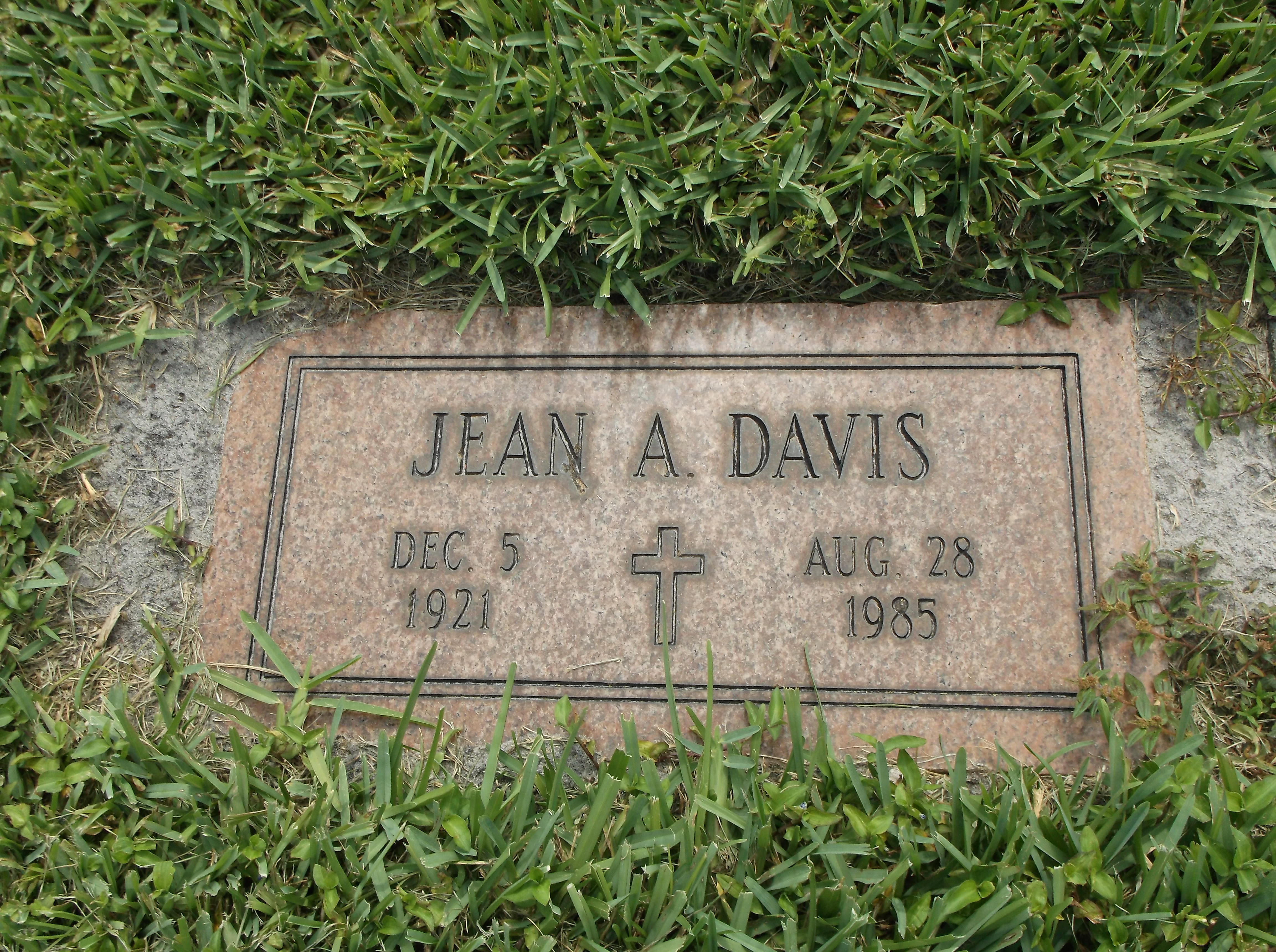 Jean A Davis