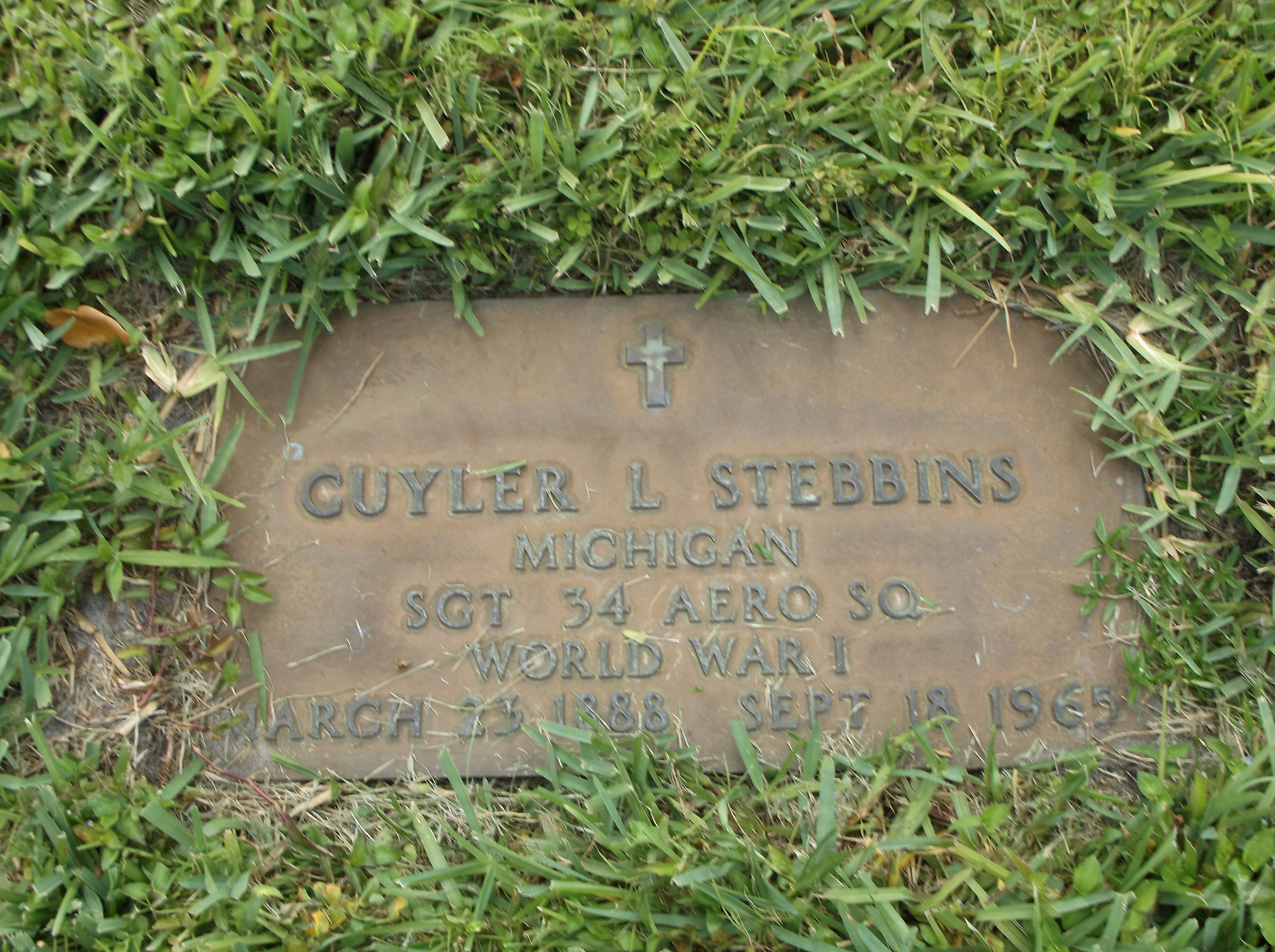 Cuyler L Stebbins