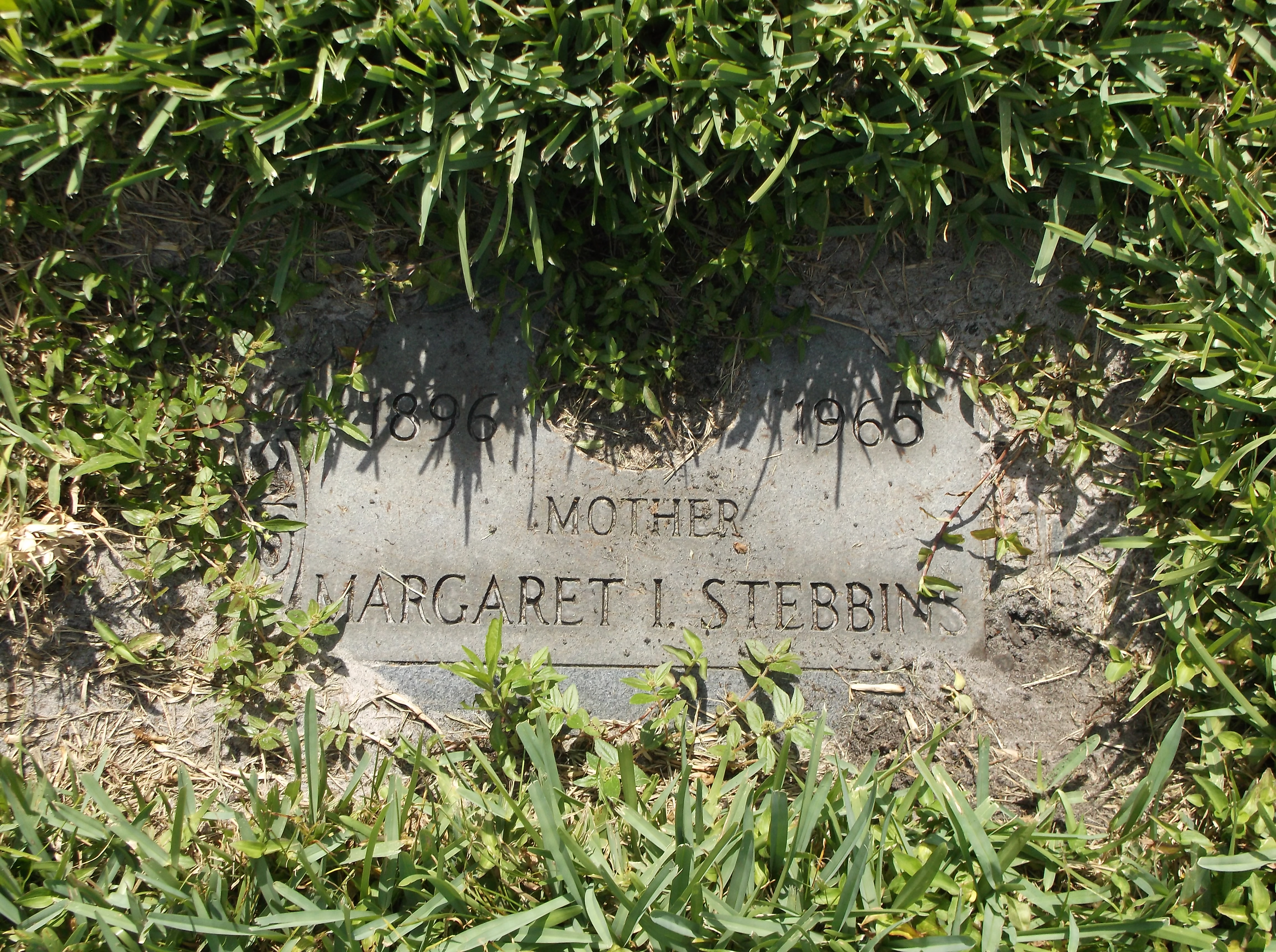 Margaret I Stebbins