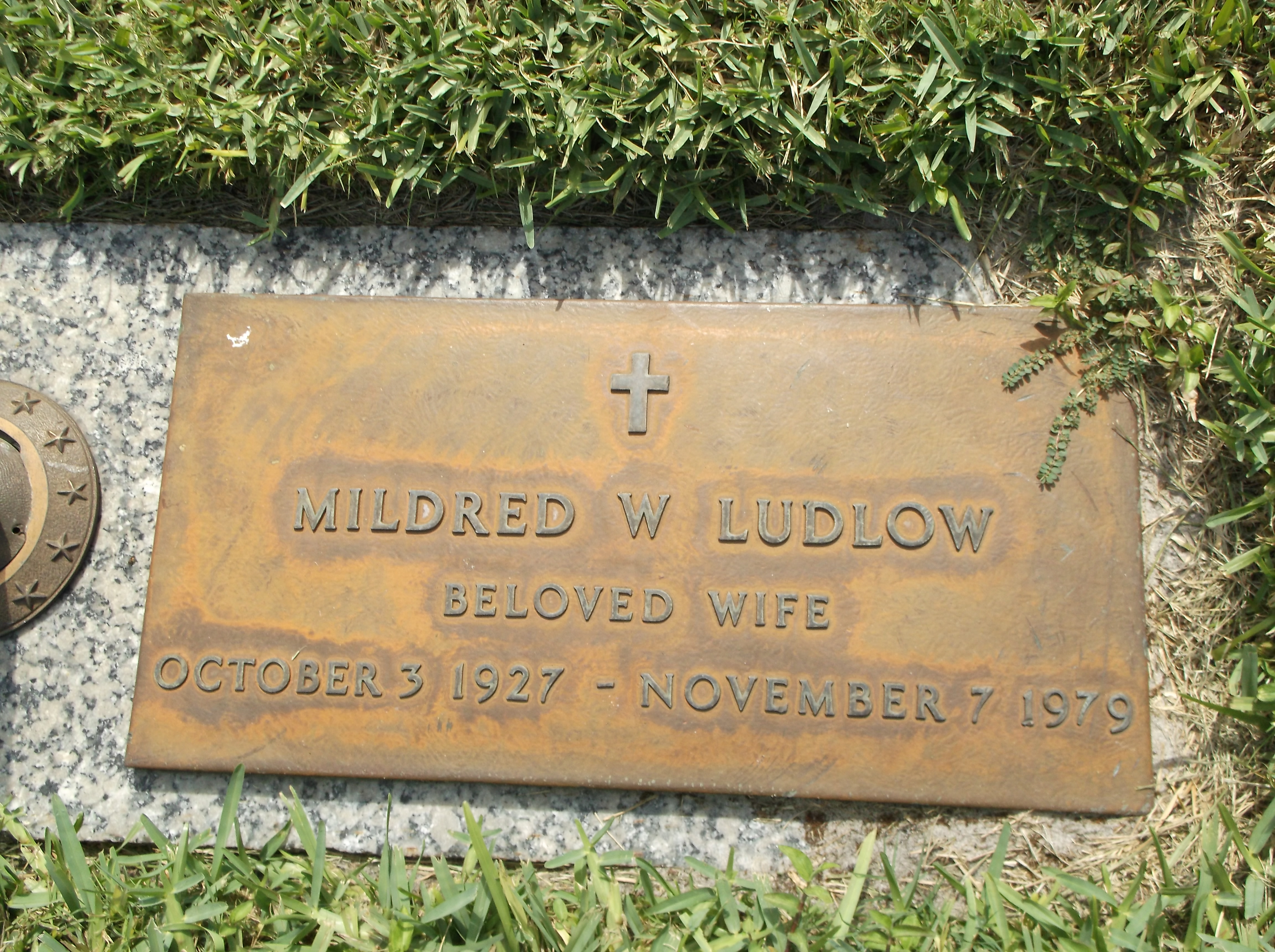 Mildred W Ludlow