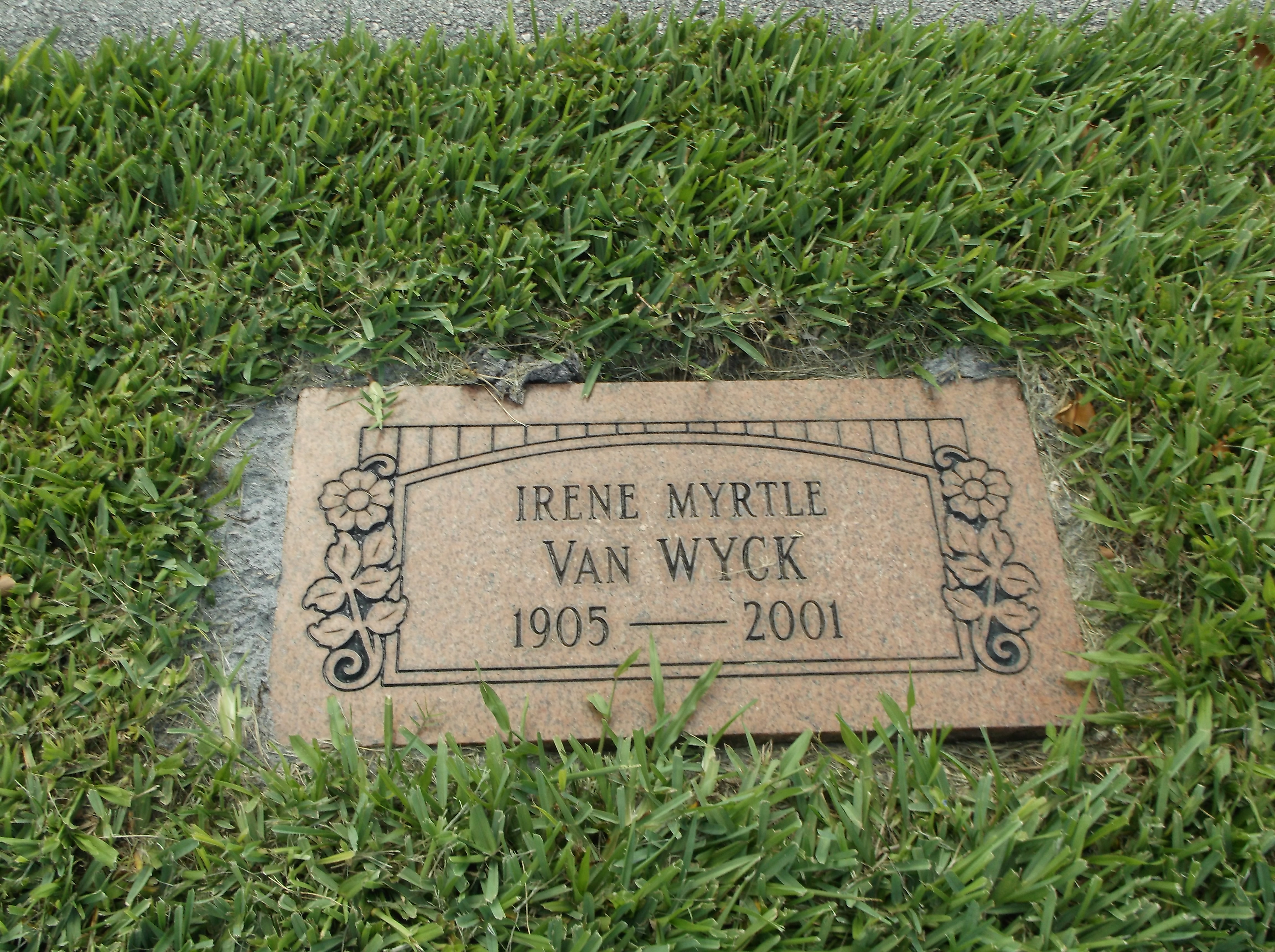 Irene Myrtle Van Wyck