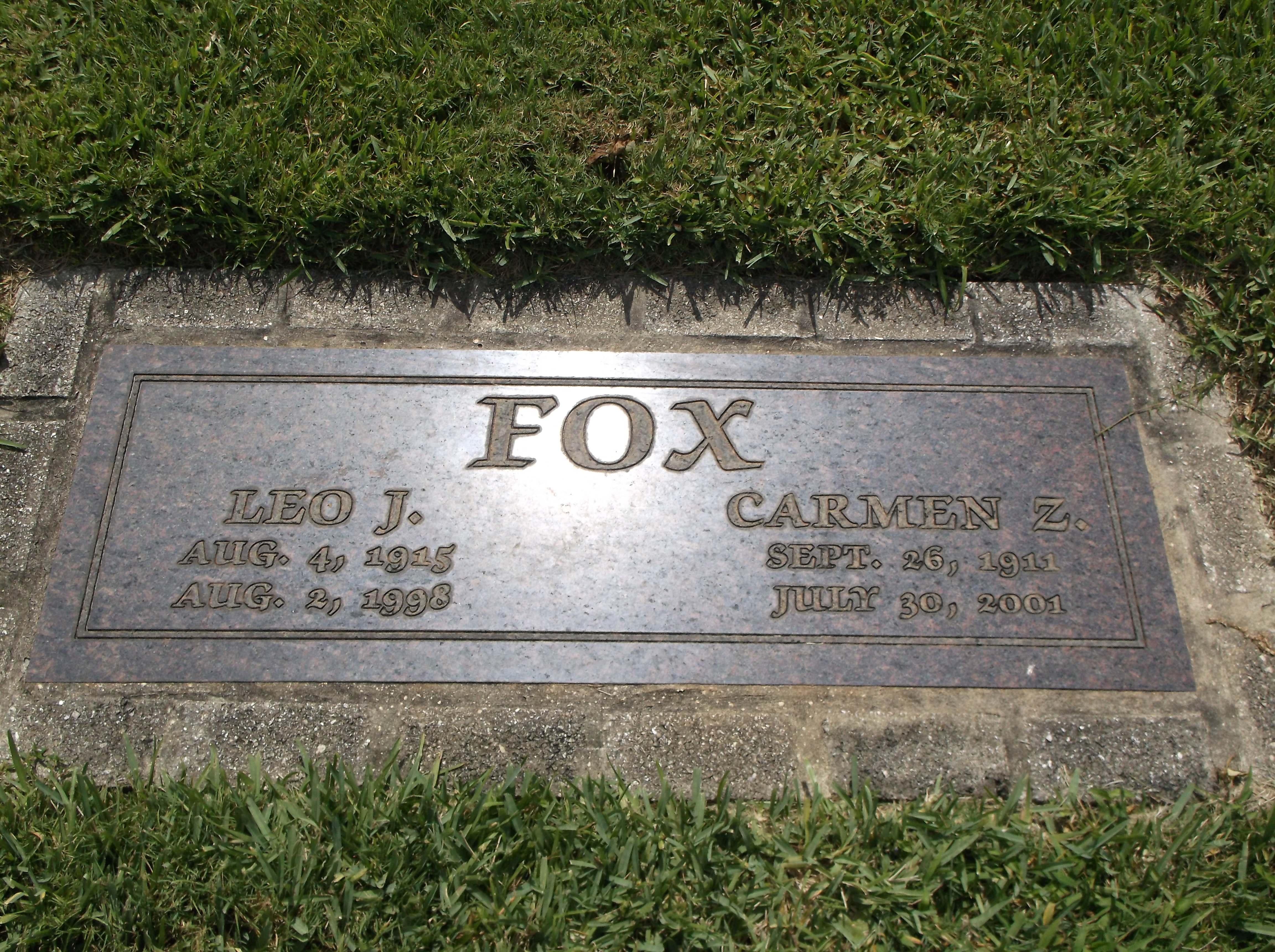 Leo J Fox