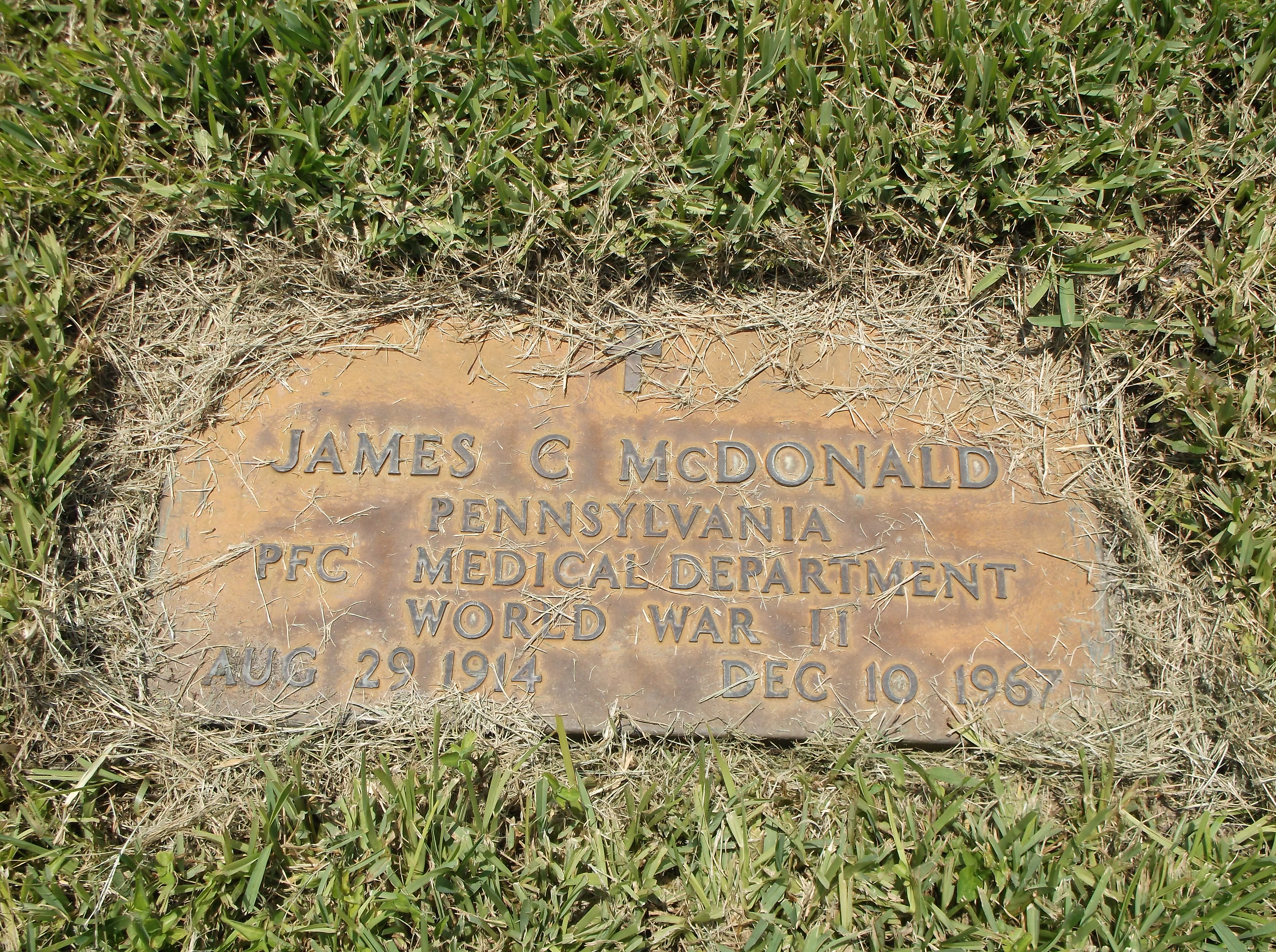 James C McDonald