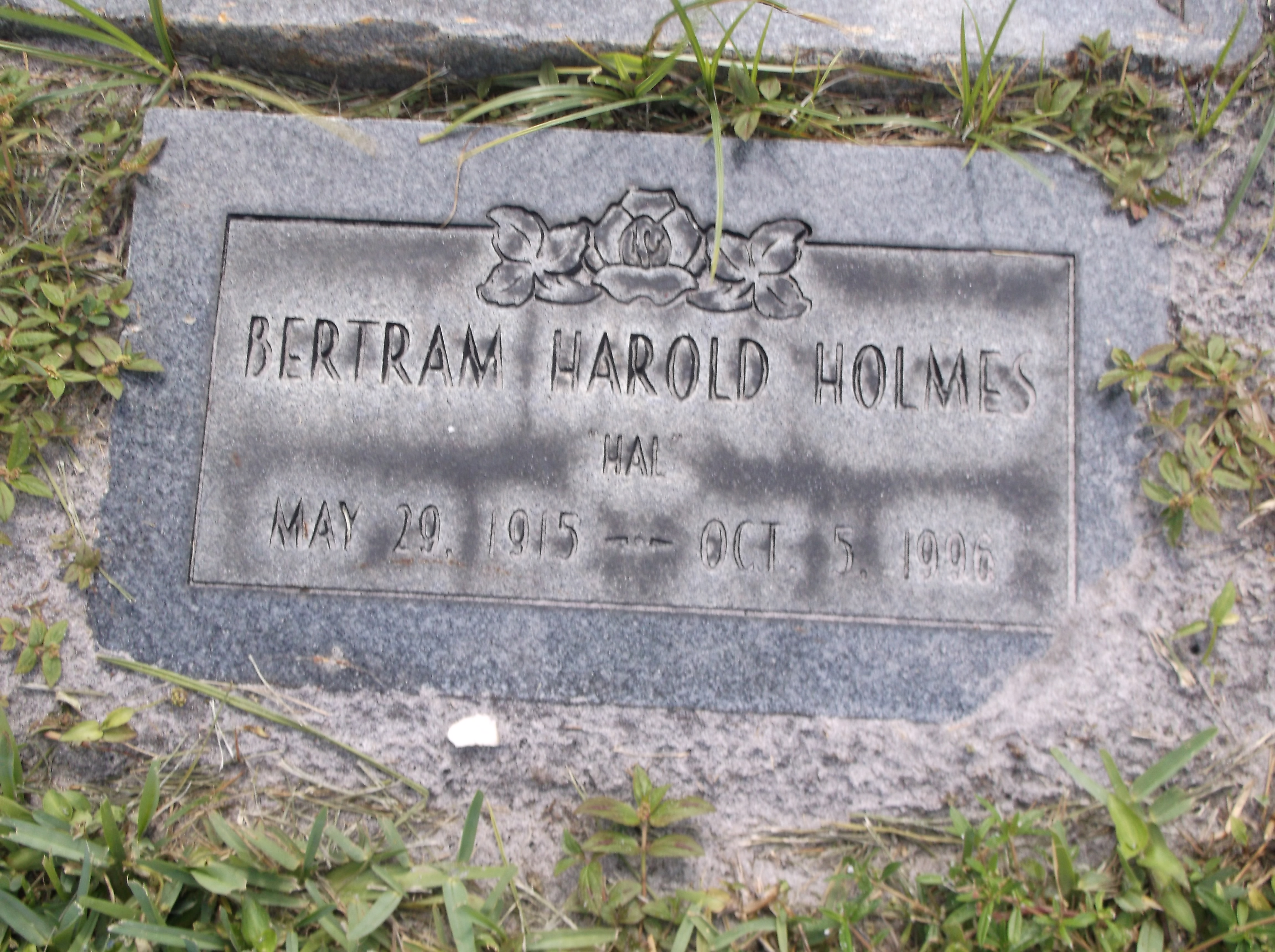 Bertram Harold "Hal" Holmes