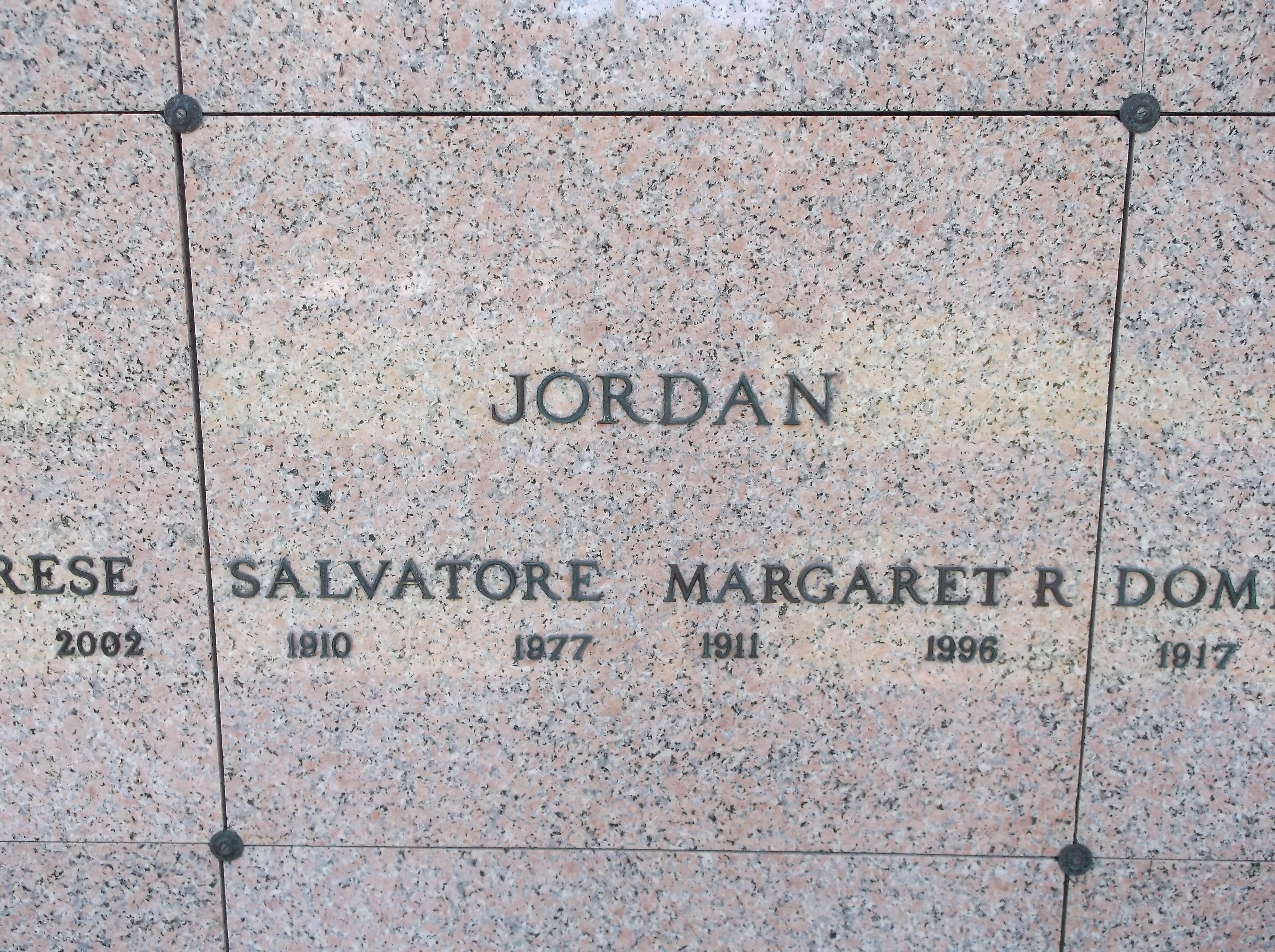 Margaret R Jordan