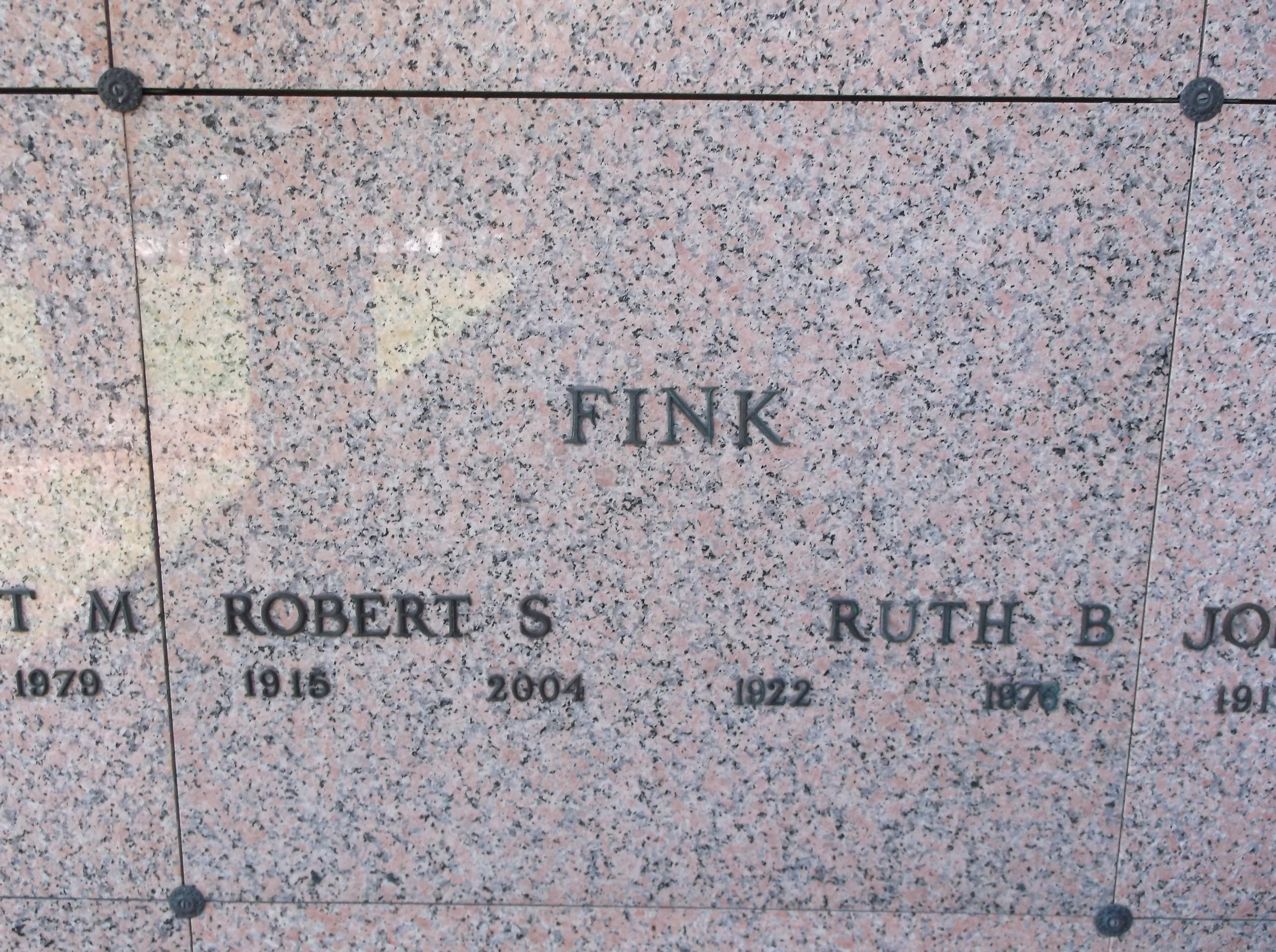 Ruth B Fink