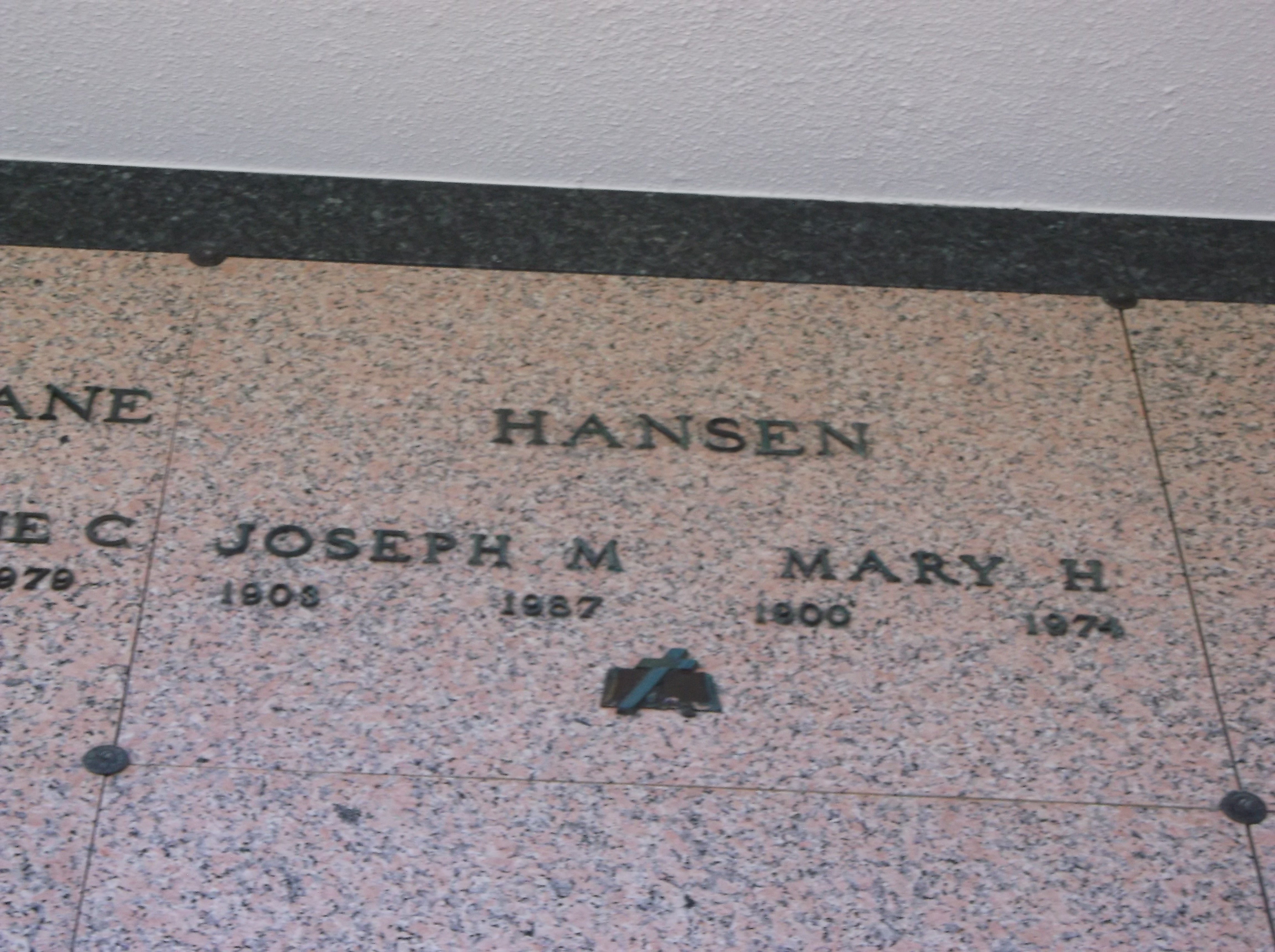 Joseph M Hansen