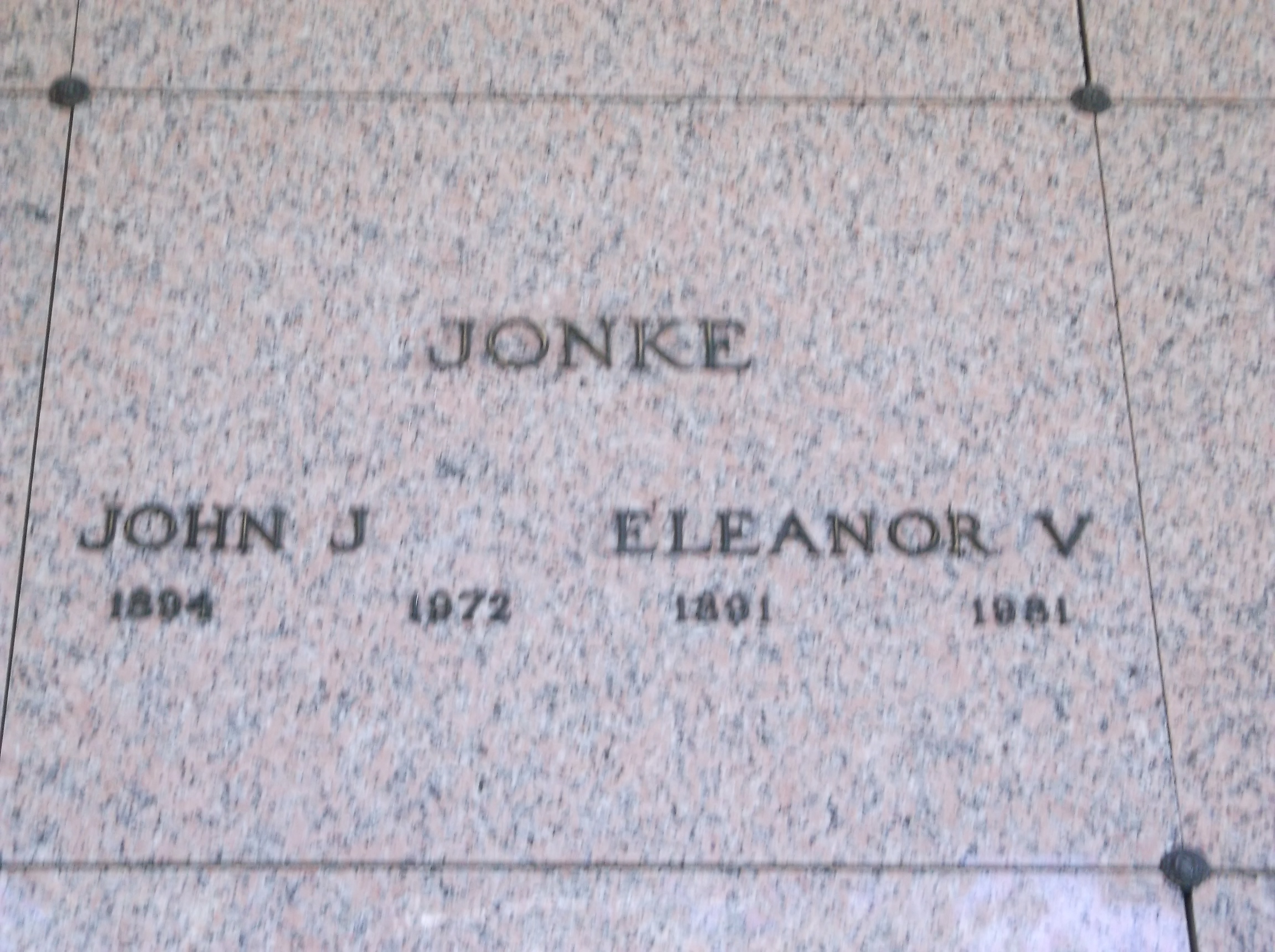 John J Jonke