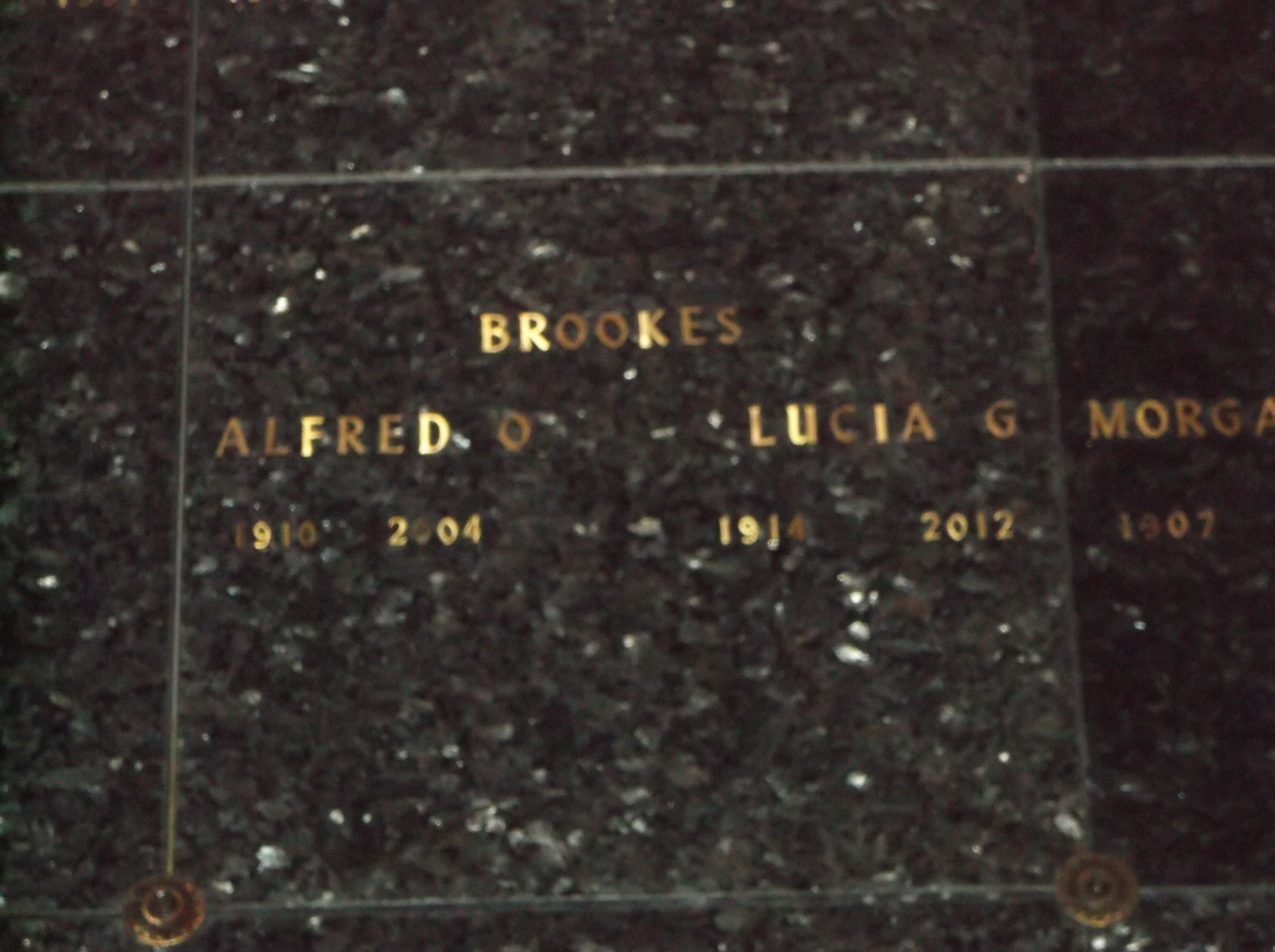 Alfred O Brookes